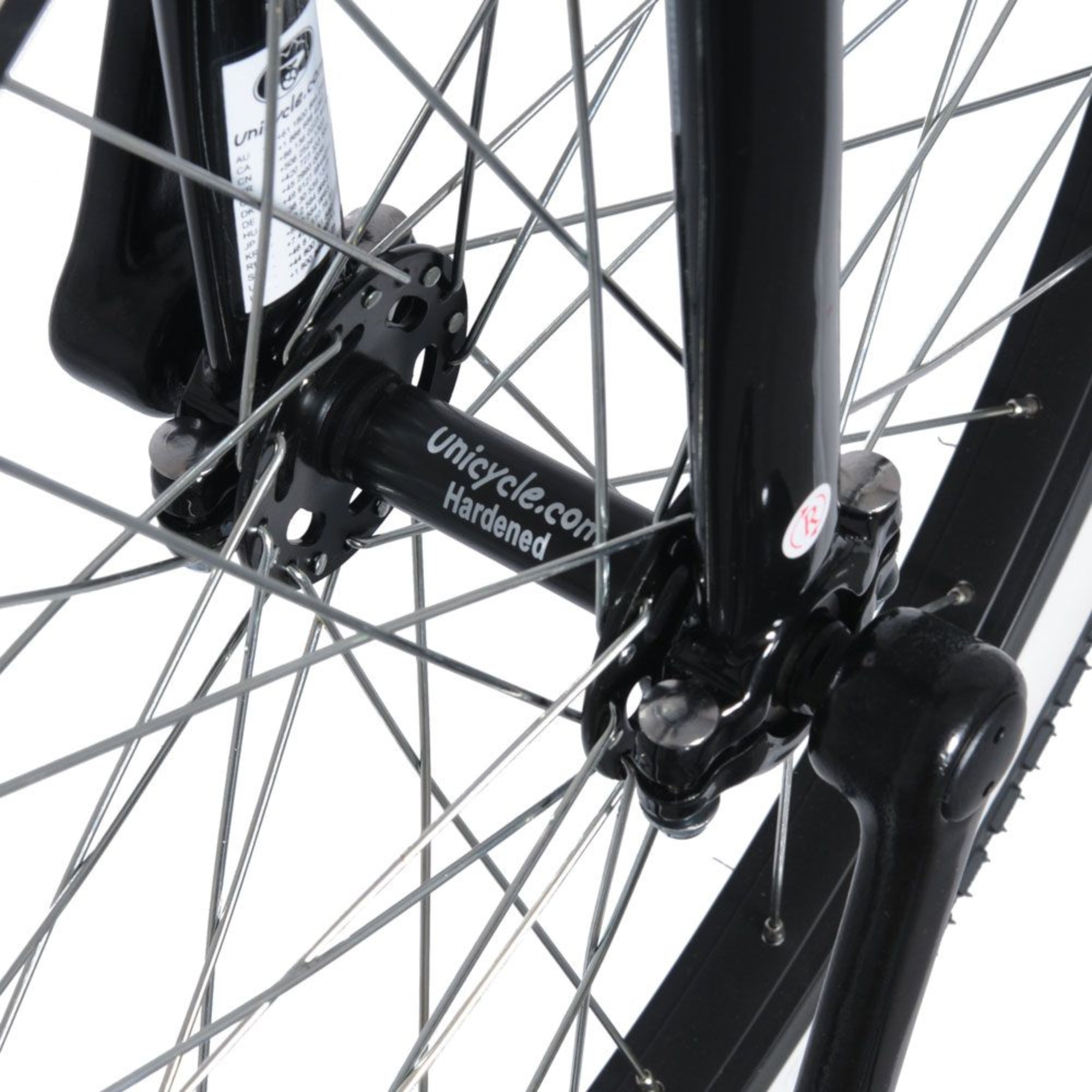 close up hub and cranks