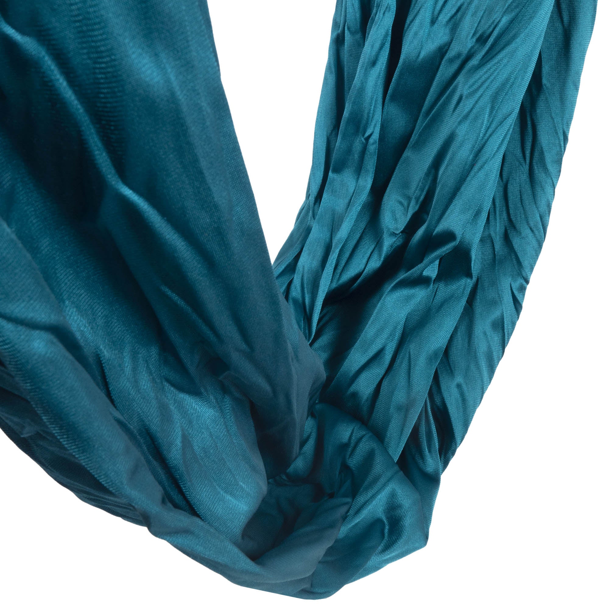 Prodigy 6m aerial yoga hammock in pine green close up