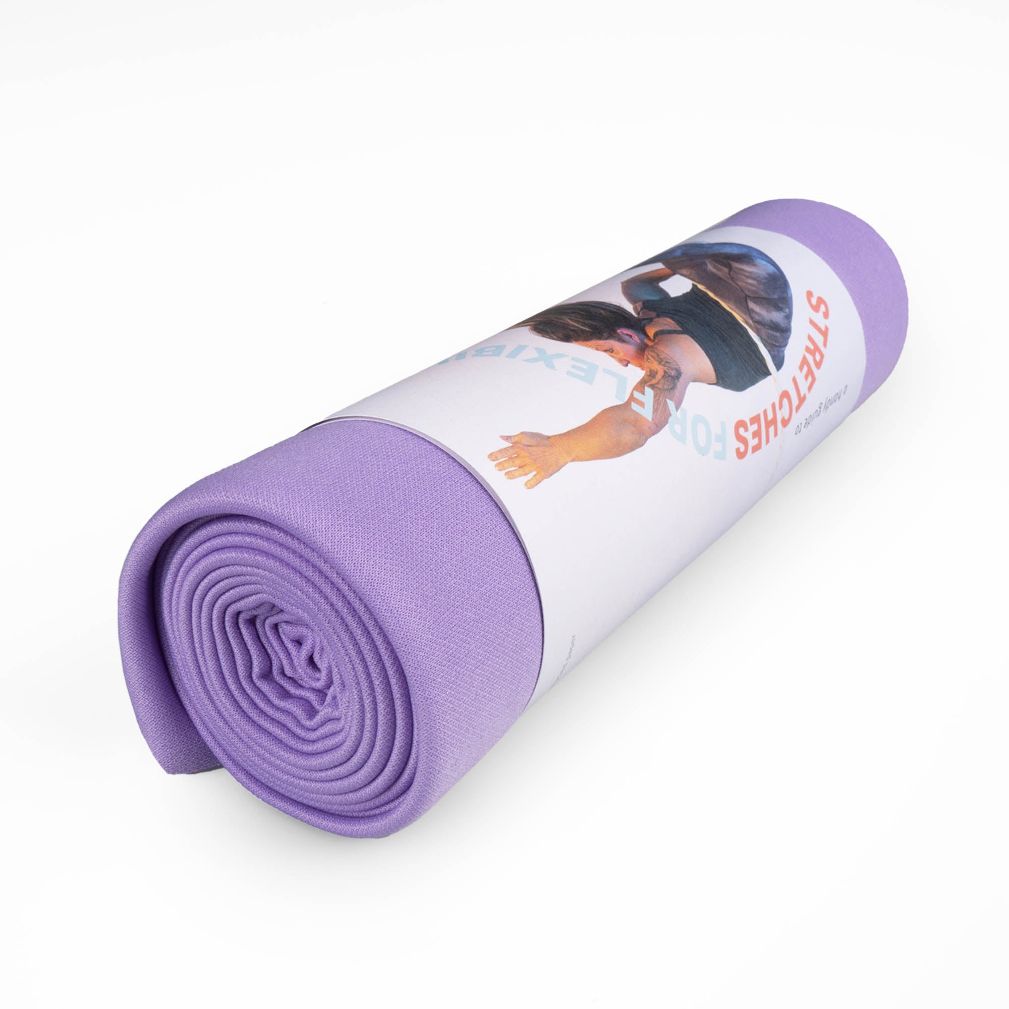 Lavender stretch silk packaged