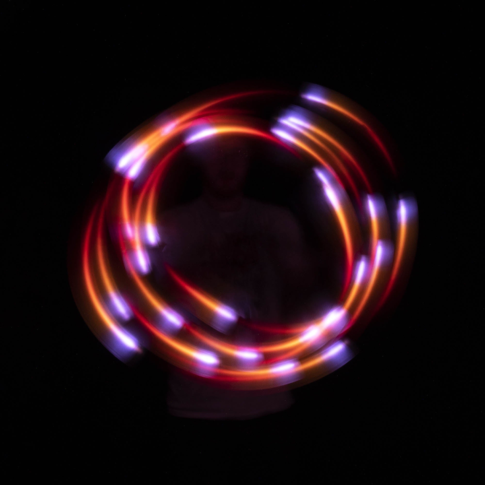 Flowtoys Composite LED Glow Flower Stick V2 light trail