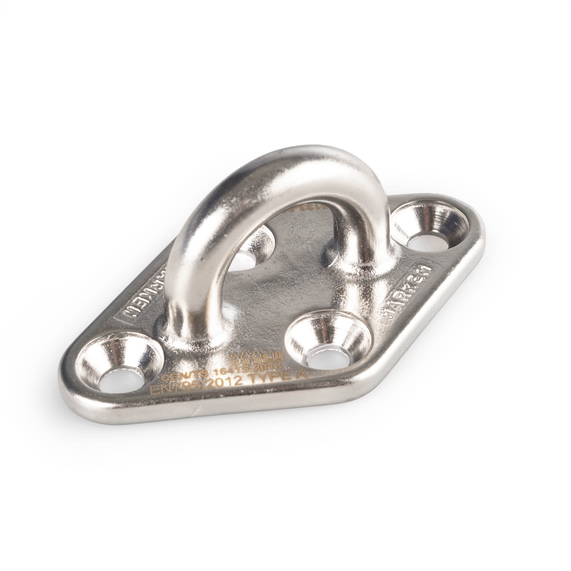 Harken diamond anchor point from above at angle