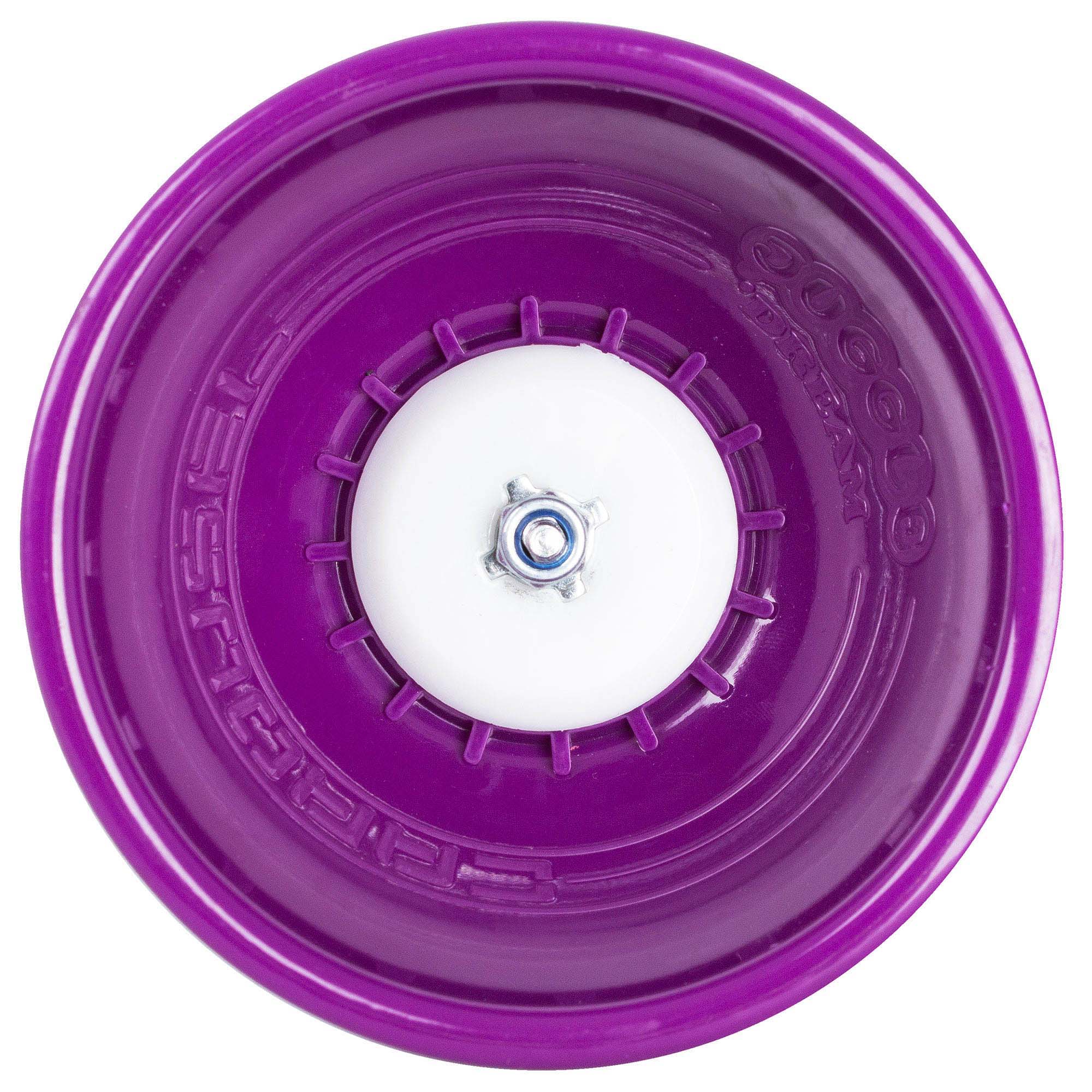 Juggle dream carousel purple laying straight on