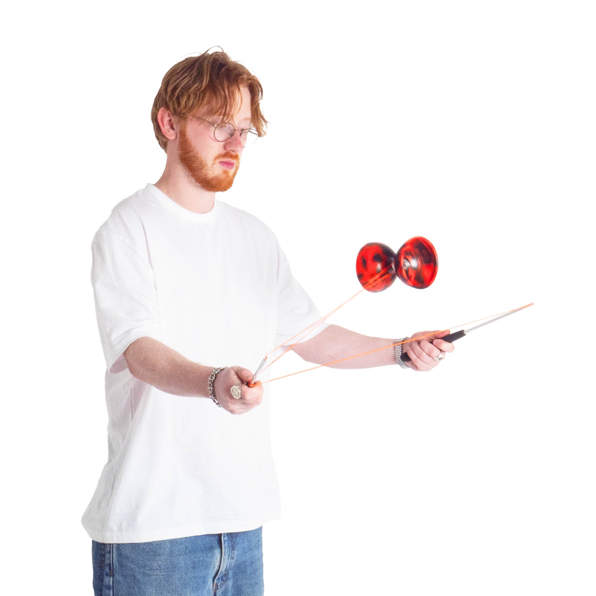 Juggle dream jester red / black action shot