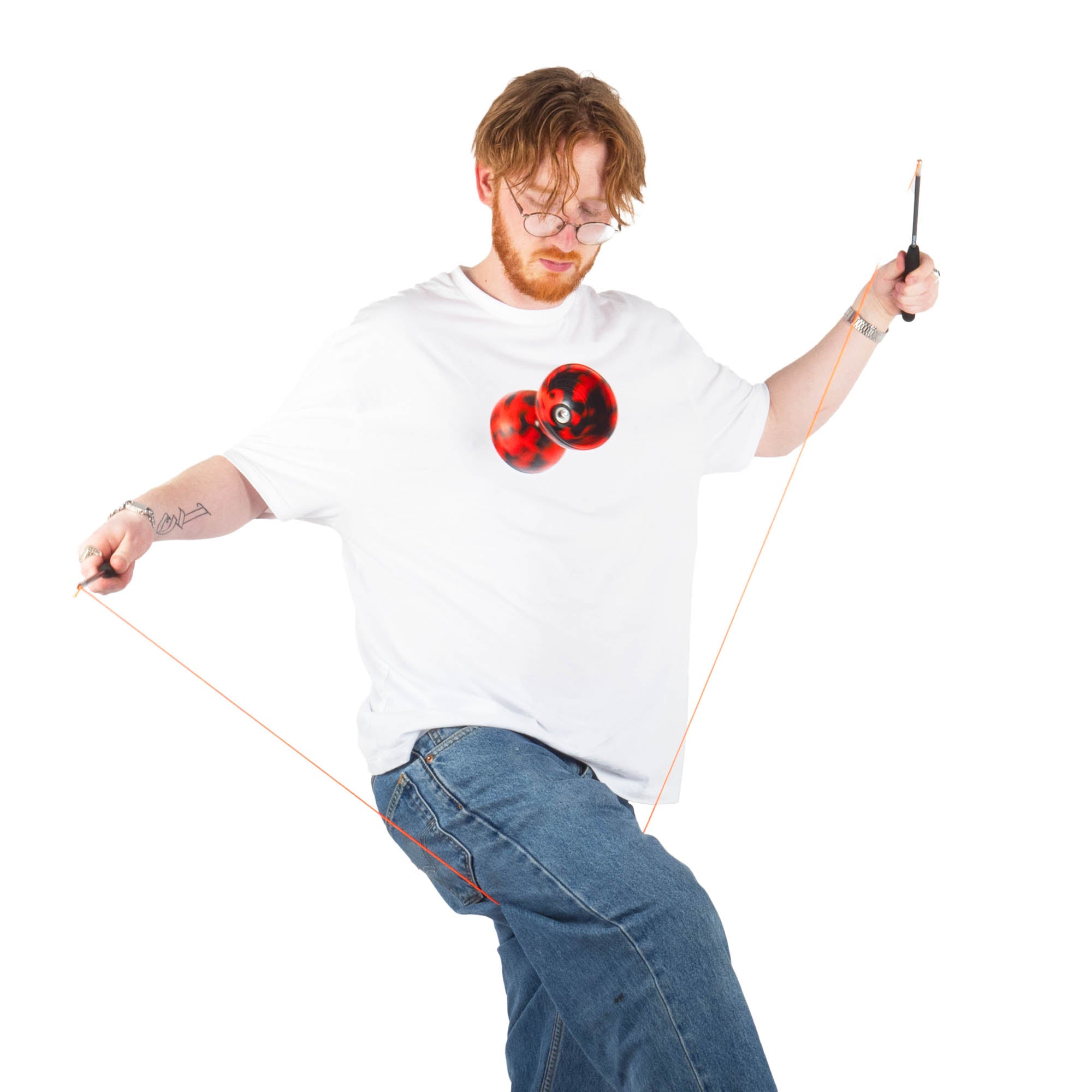 Juggle dream jester red / black action shot