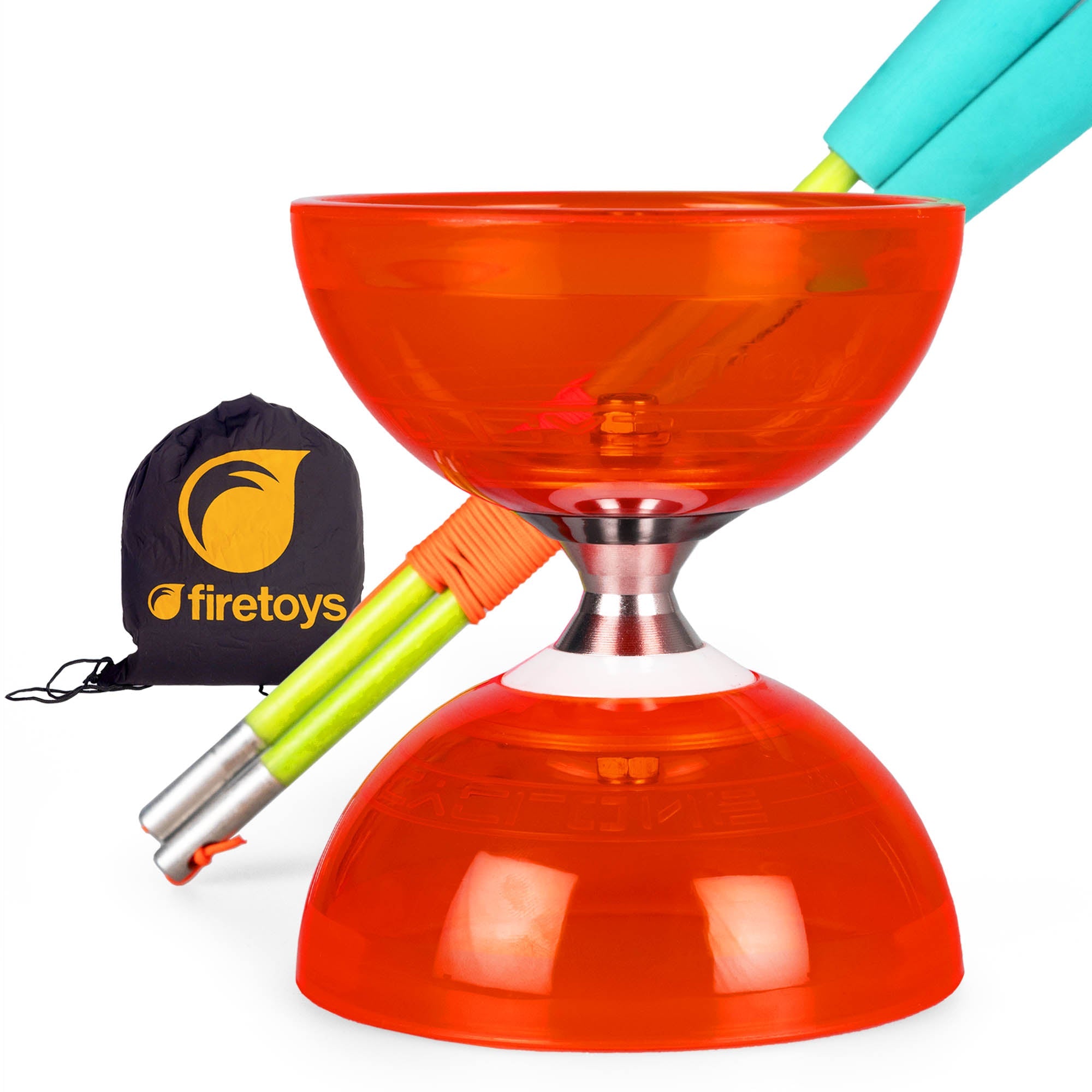 red with green sticks