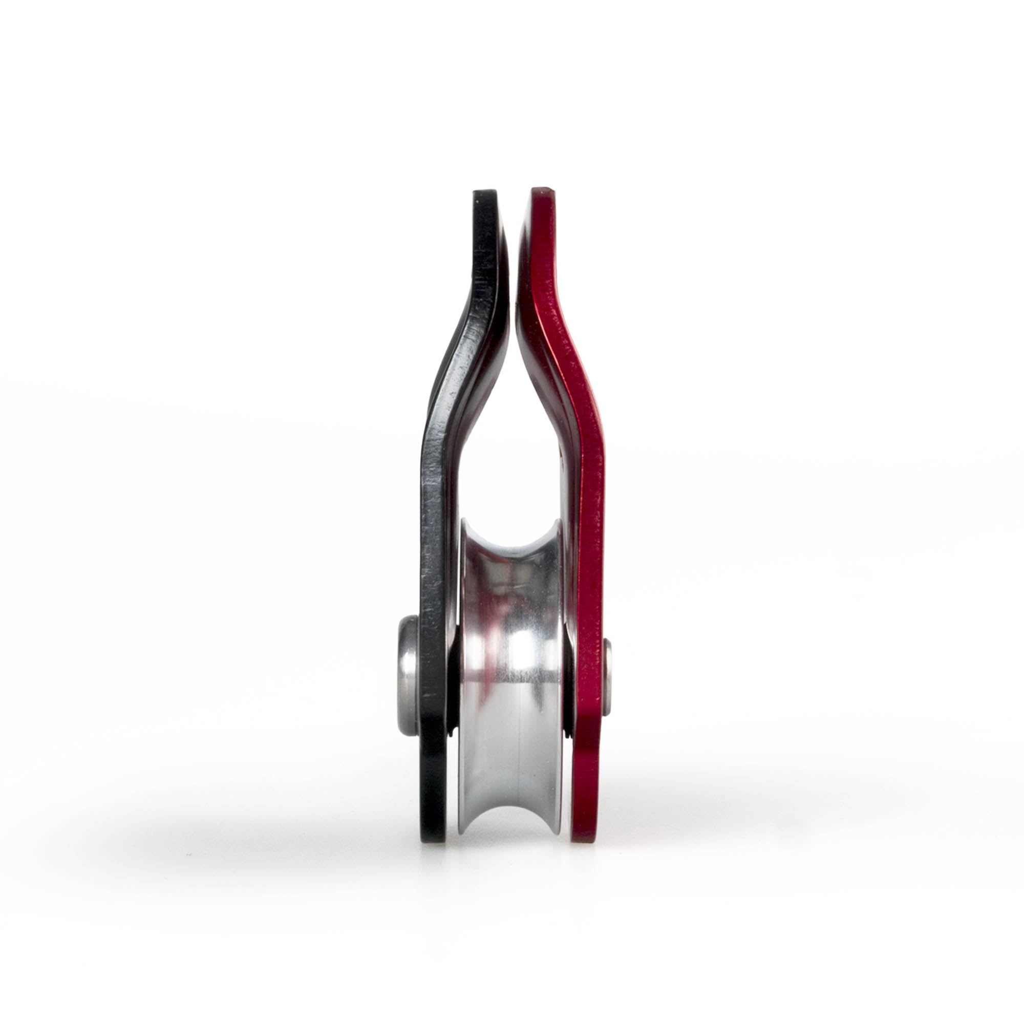 Petzl pulley rescue in red / black side on