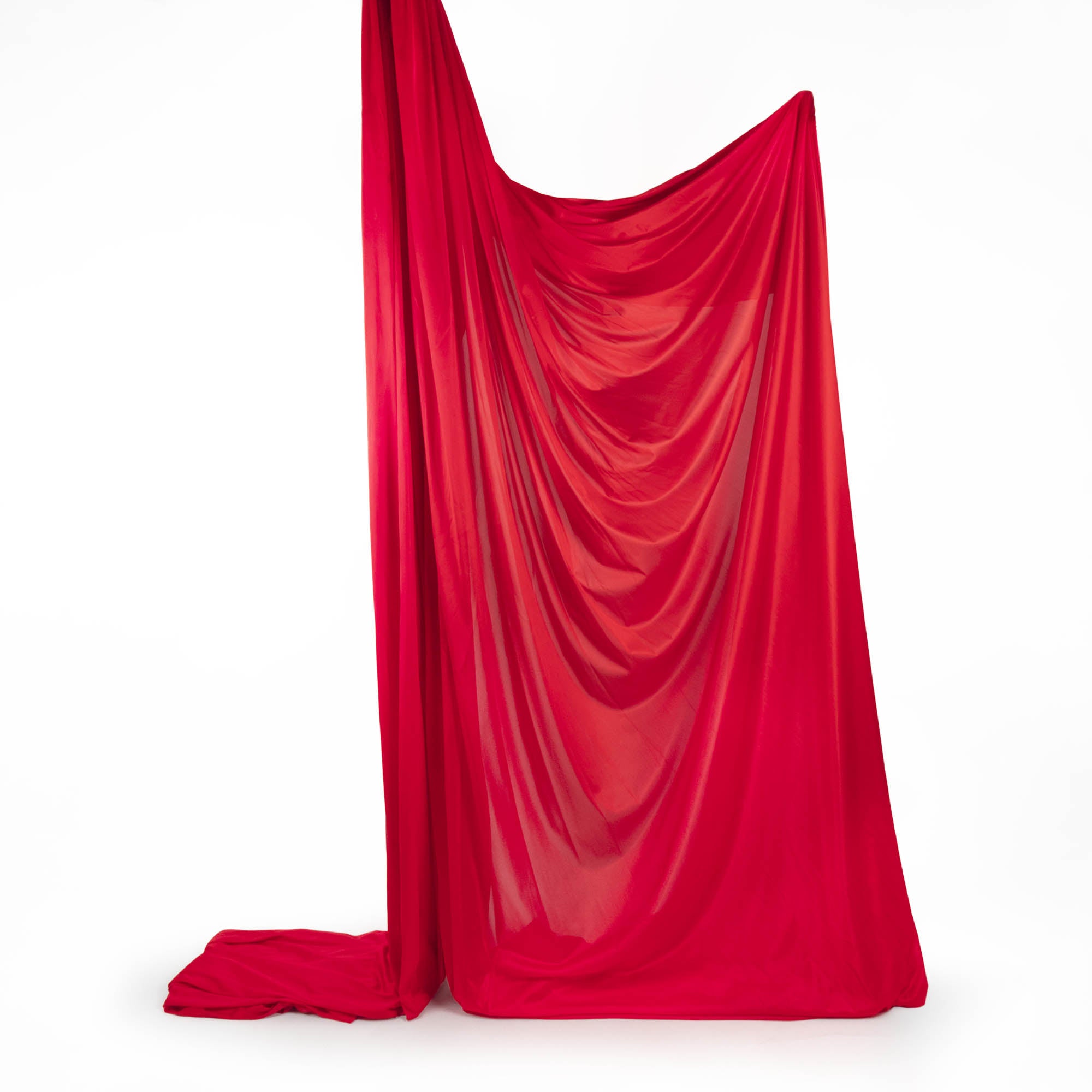 Red rigged silk