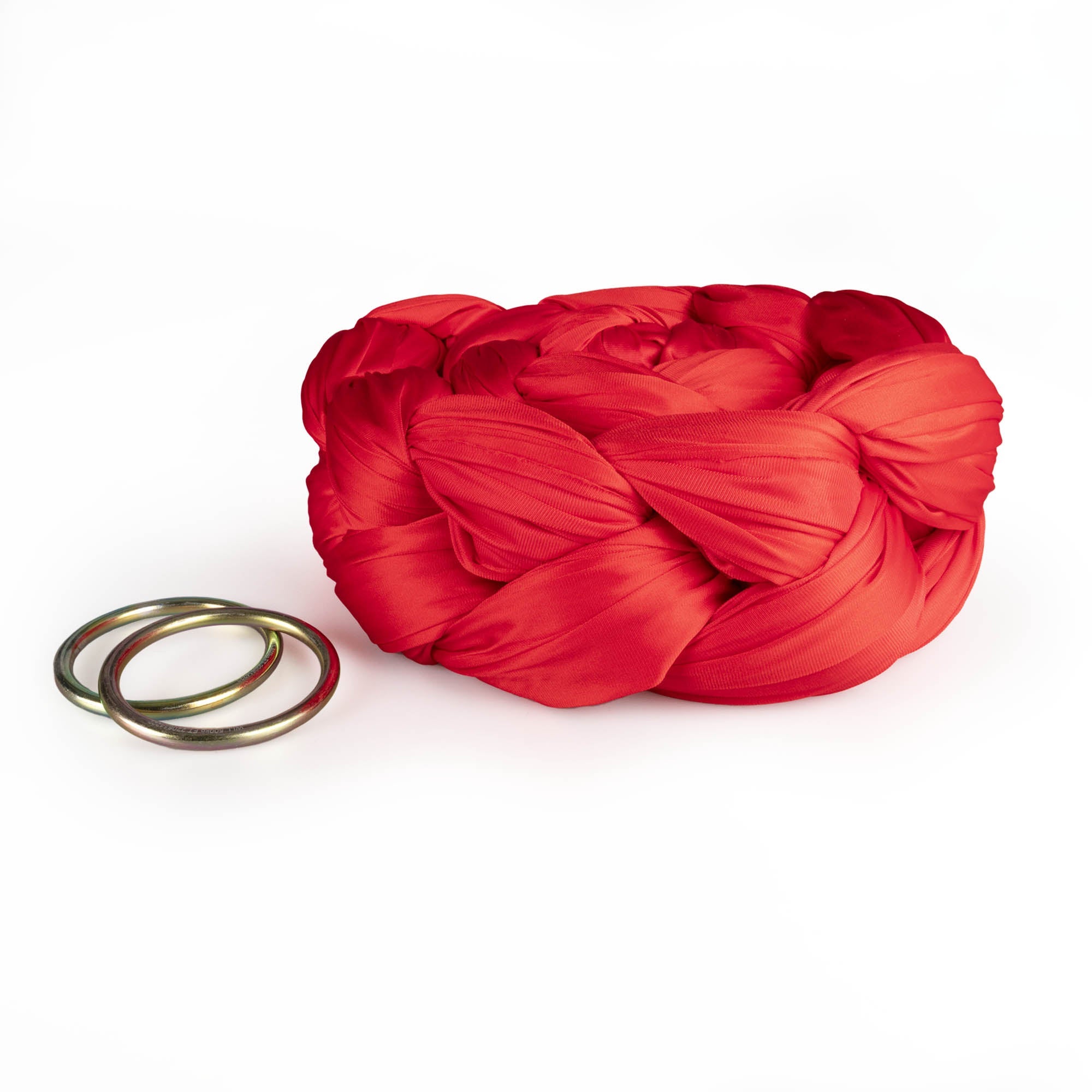 red Aerial sling with O rings