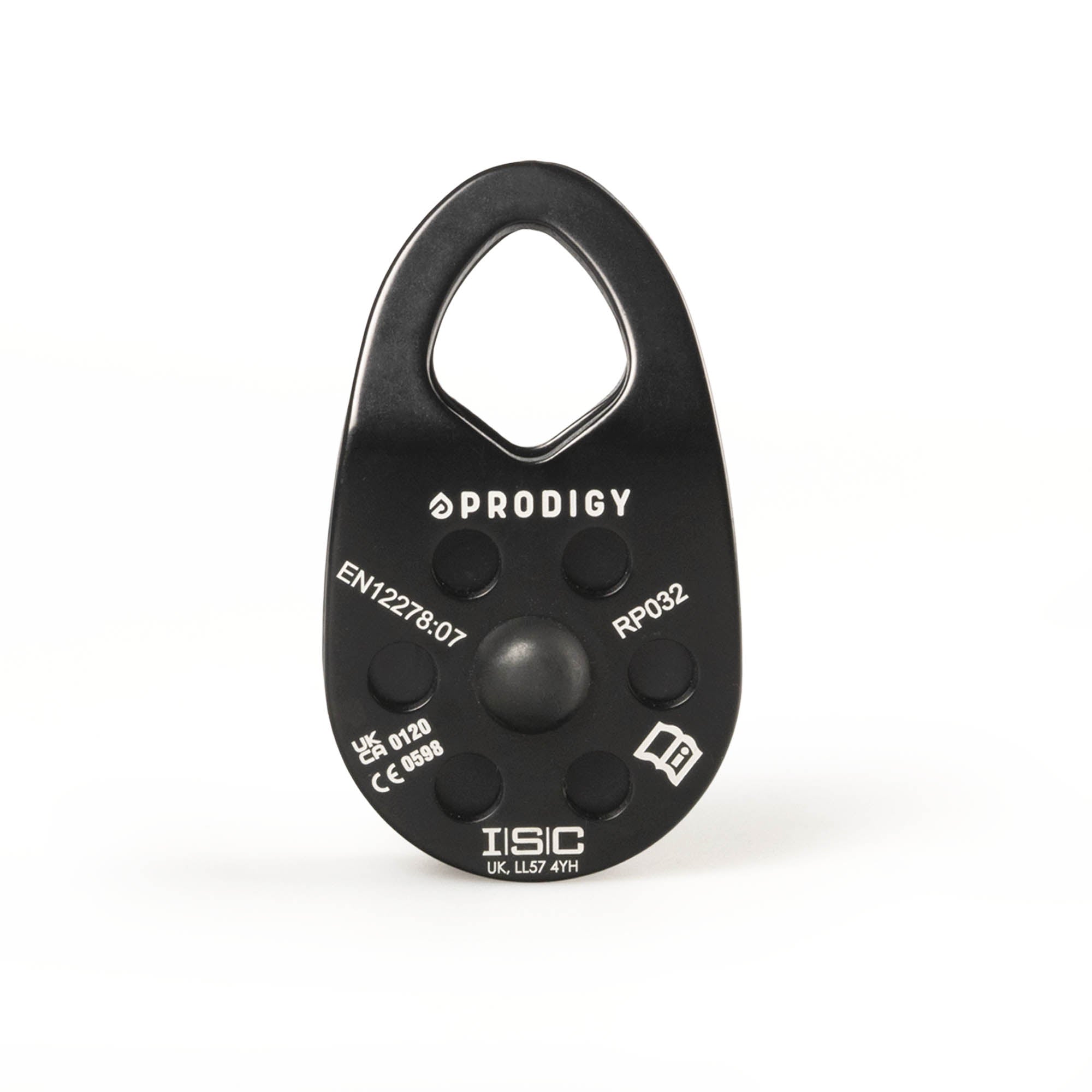 Black Prodigy ISC pulley on a white background