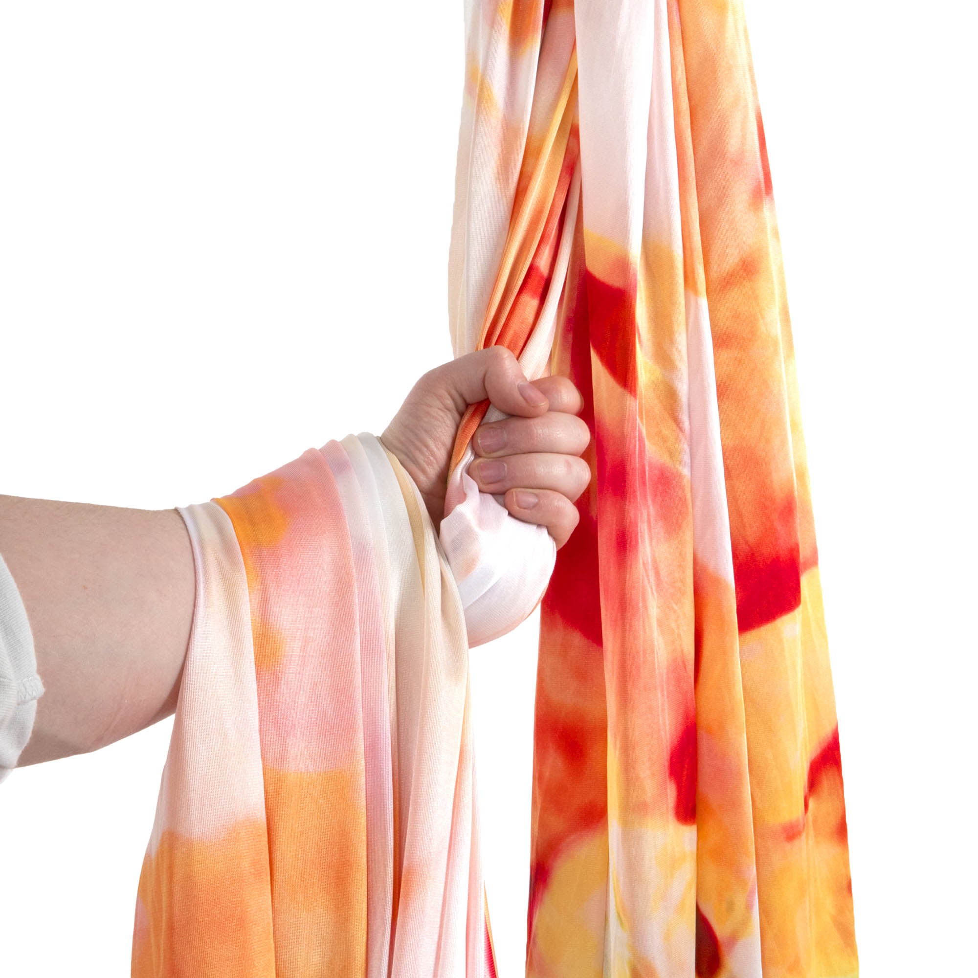 Watercolor splash in hand