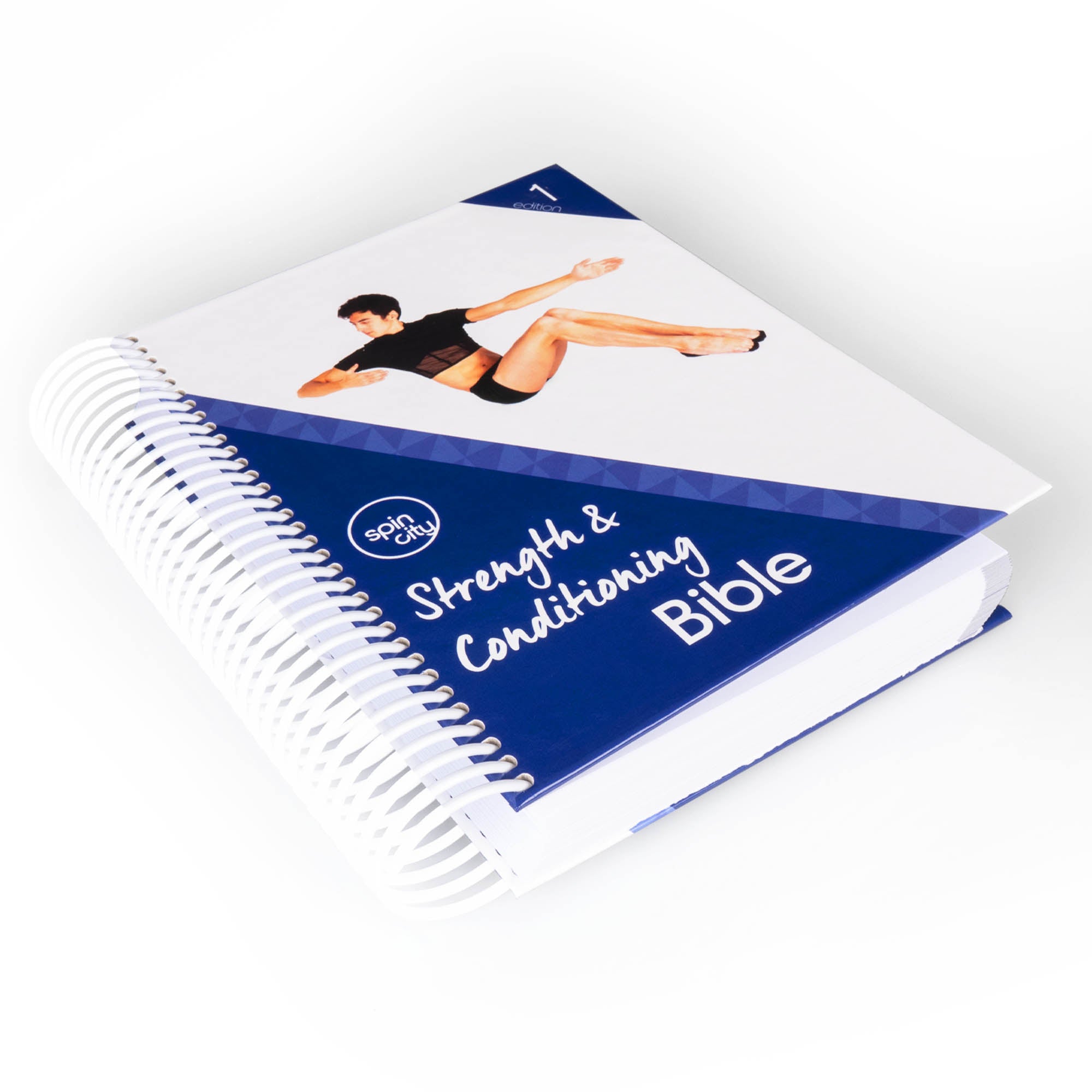 Spin city strength and conditioning bible edition 1 laying at angle