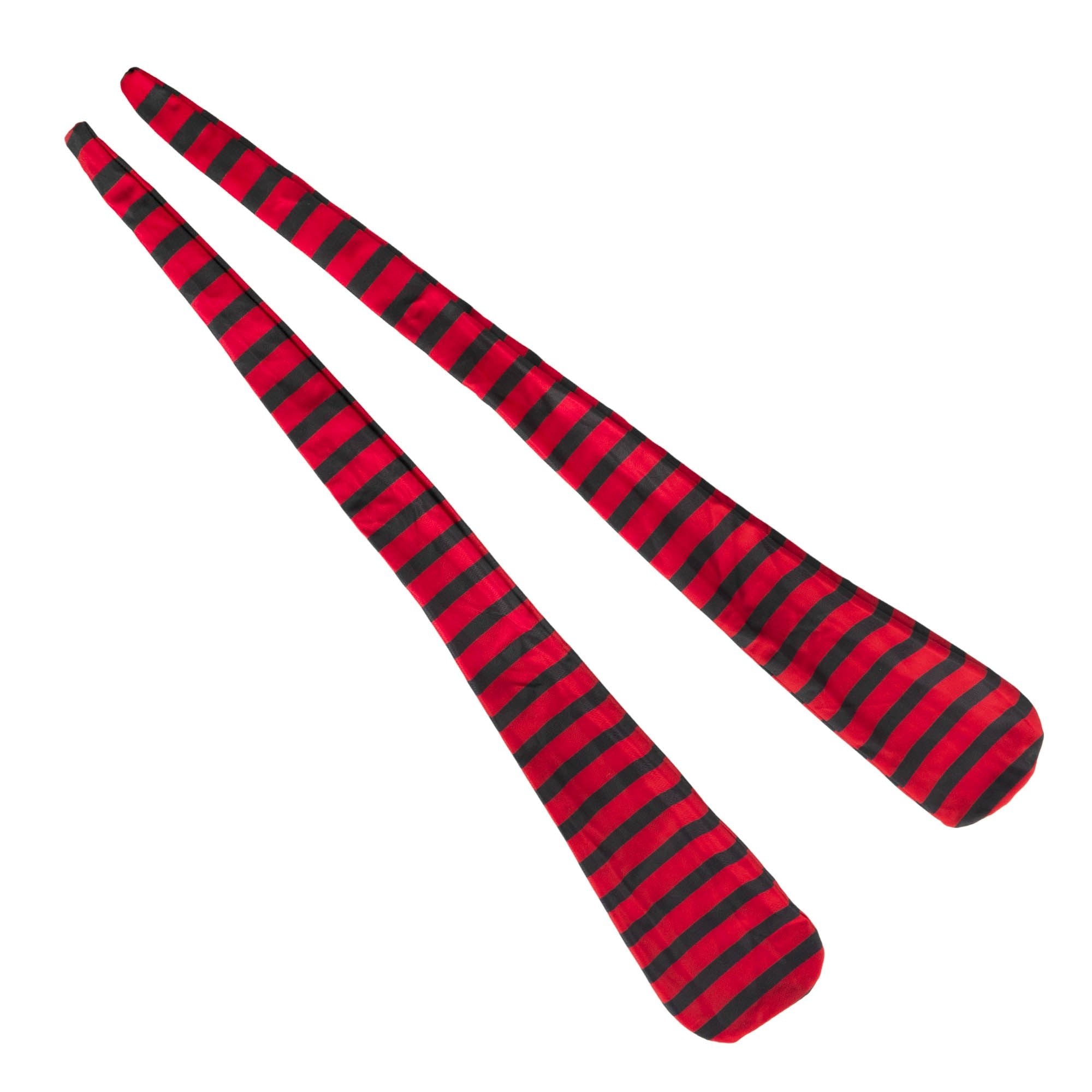 Status stretchy sock poi red and black