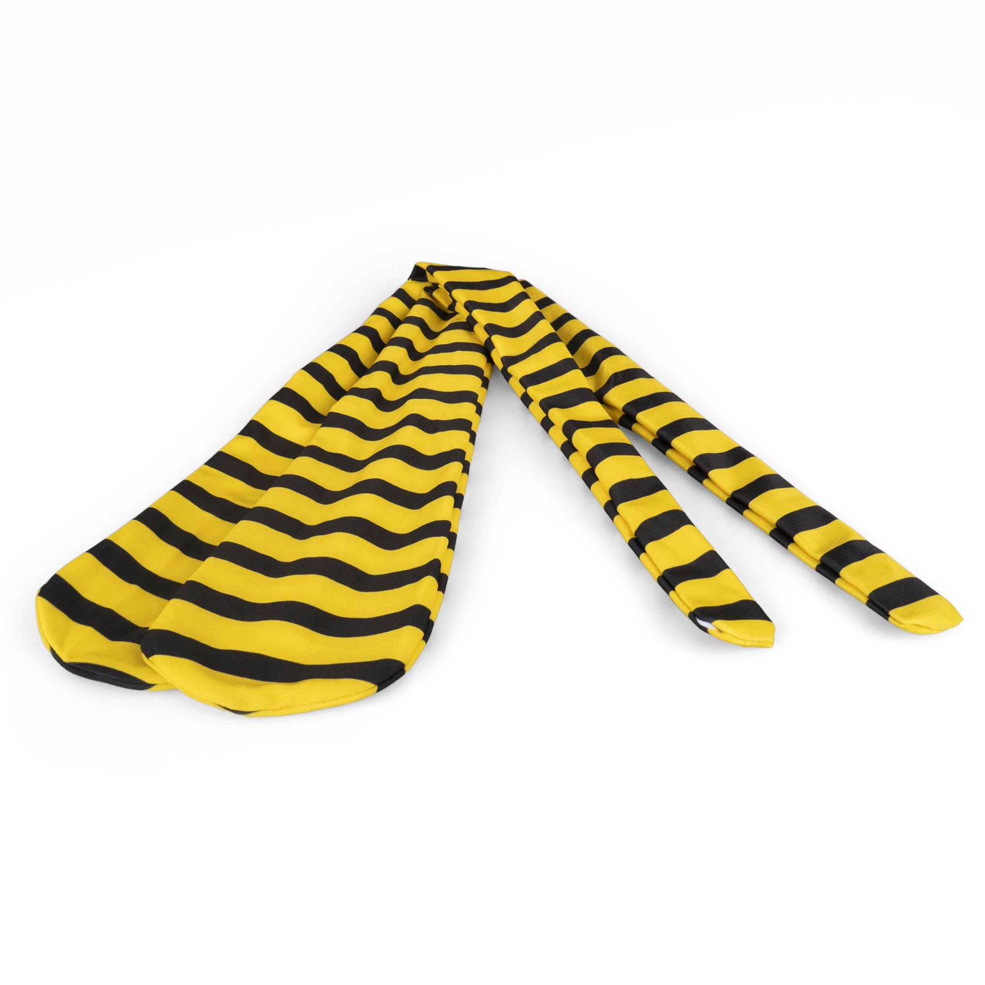 Status stretchy sock poi yellow and black