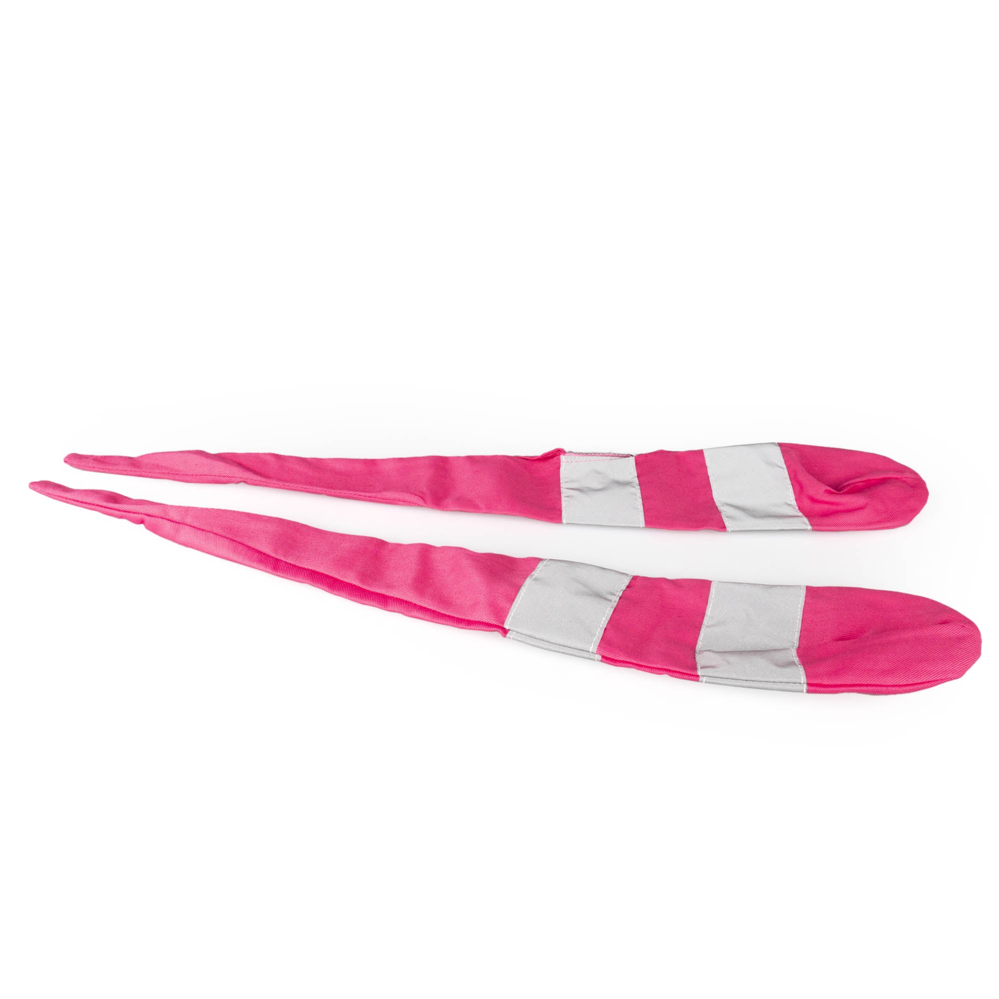 Status techno sock poi in pink reflecting