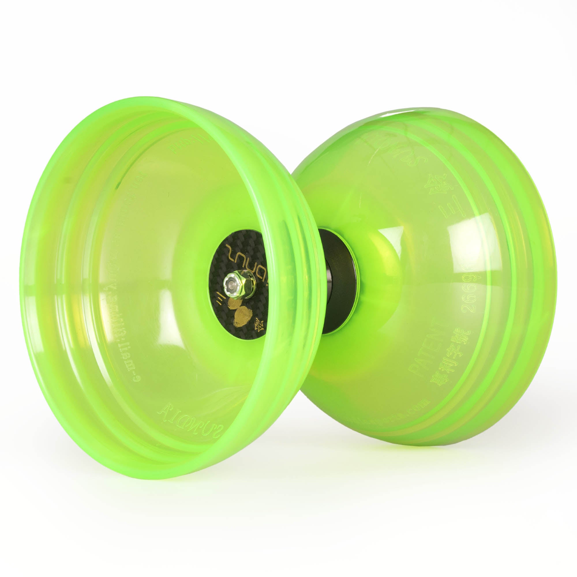 Sundia shining diablo in green laying at angle