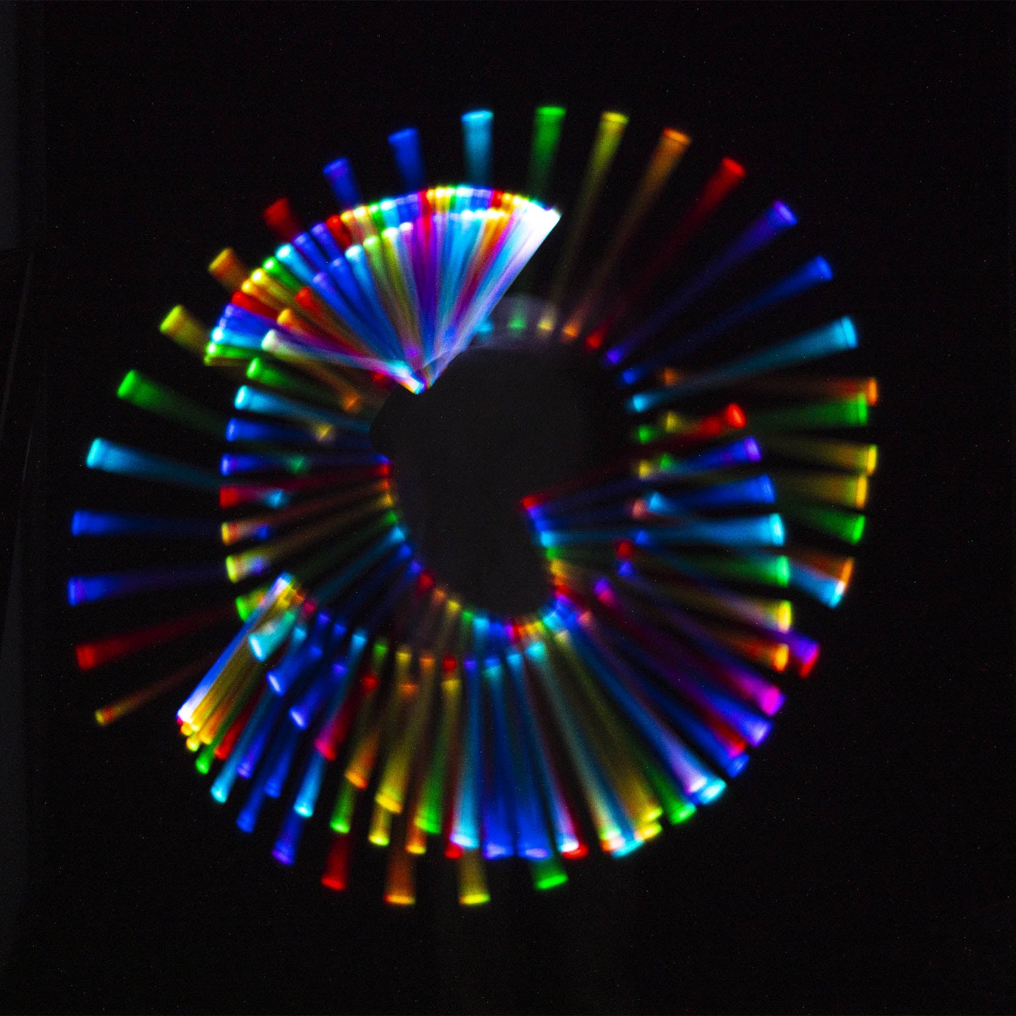 Threeworlds Fusion 3 part contact glow staff light trail