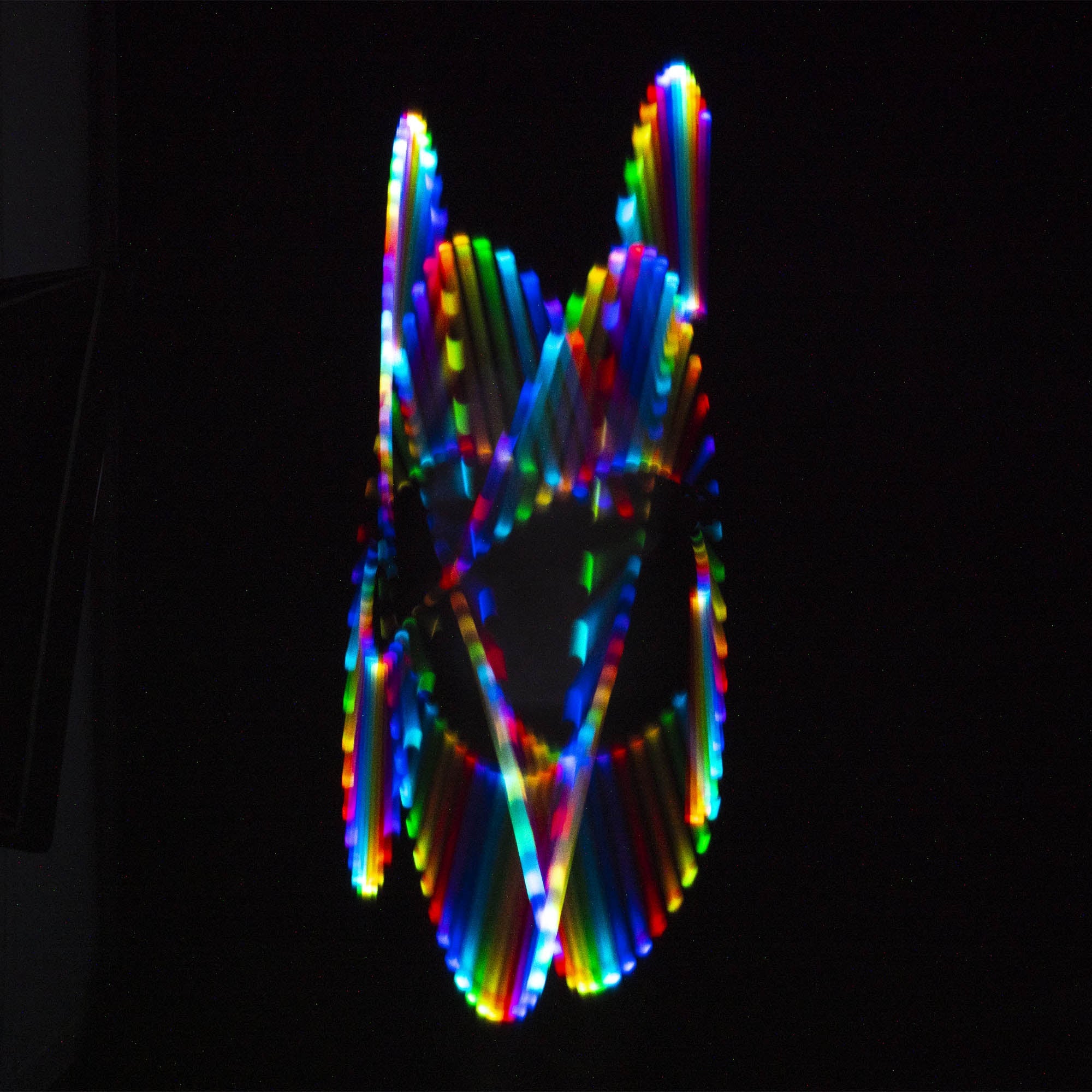 Threeworlds Fusion 3 part contact glow staff light trail