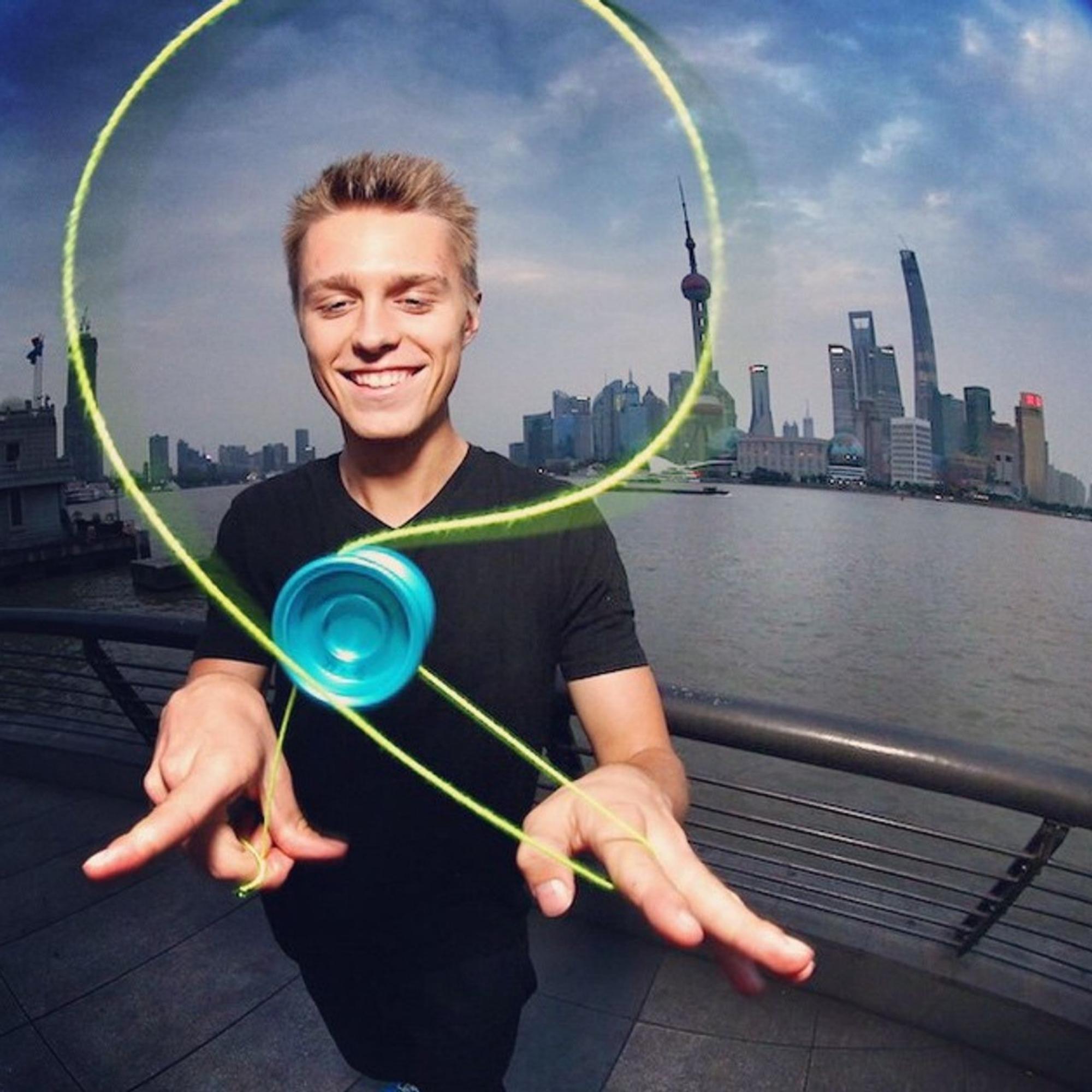 action shot of shutter