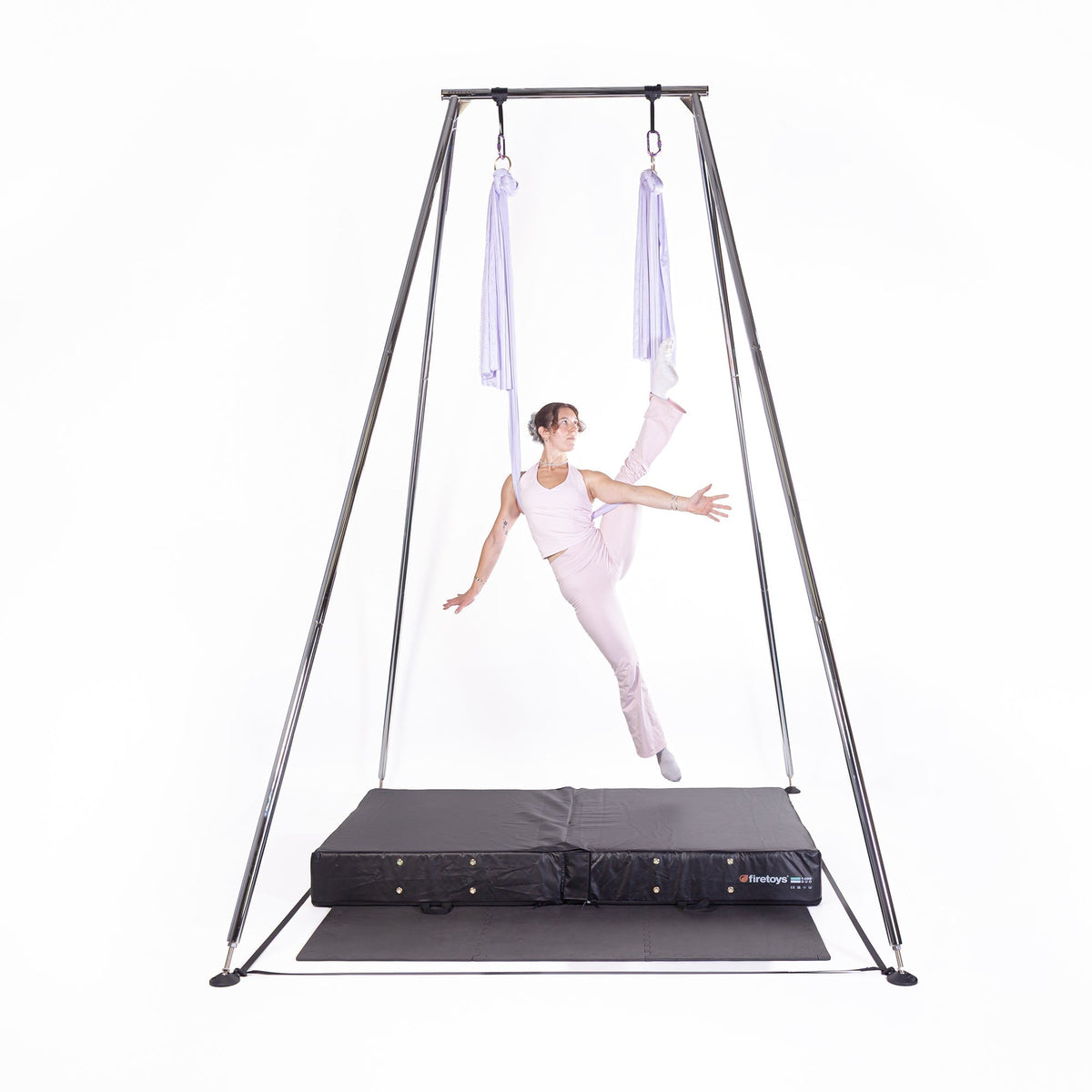 How to rig an Aerial Hammock to a Prodigy Yoga Rig
