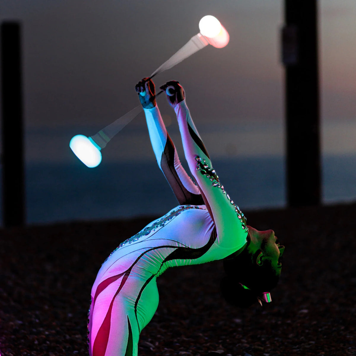 Led Poi Performance Glow Poi (LED Poi) – Firetoys US