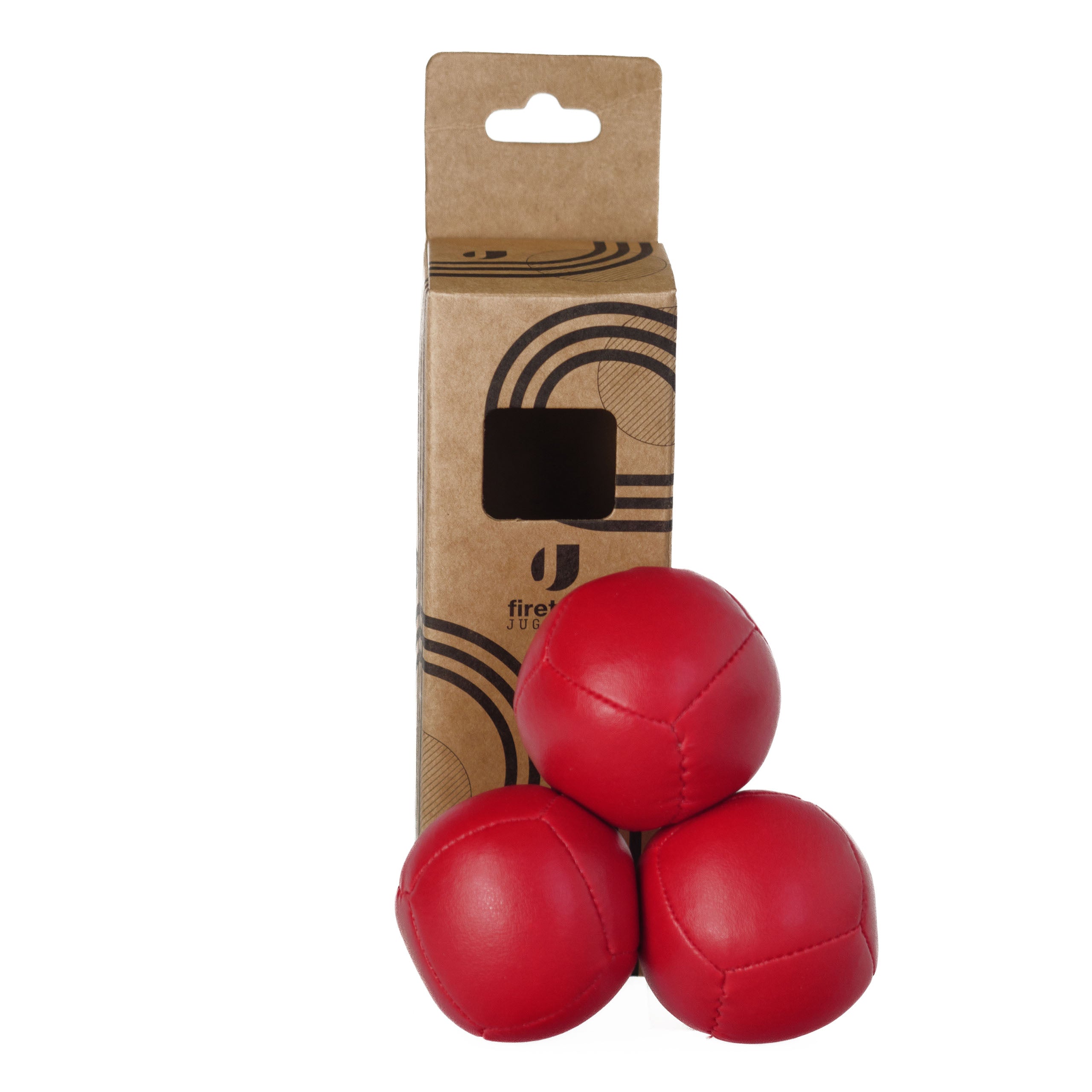 Firetoys 110g Pro Six Panel Thud Juggling Ball - Set of 3x Balls