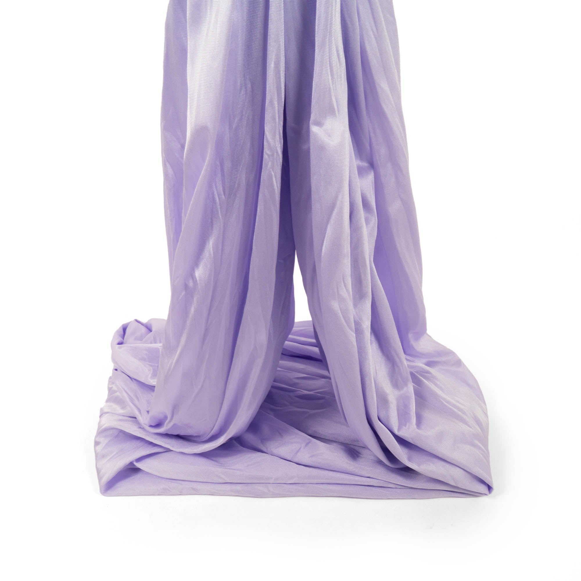 Prodigy 6m aerial yoga hammock piled up in lilac