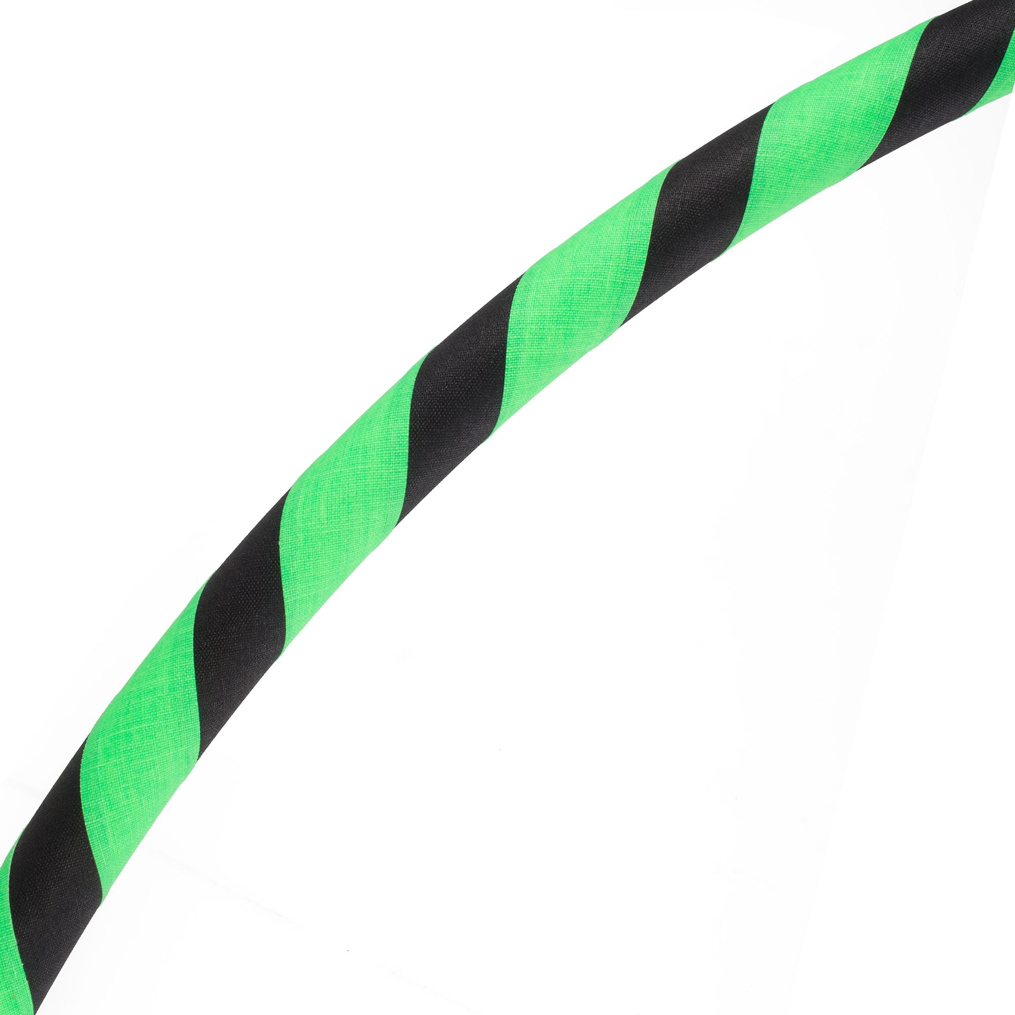 close up of green/black tape