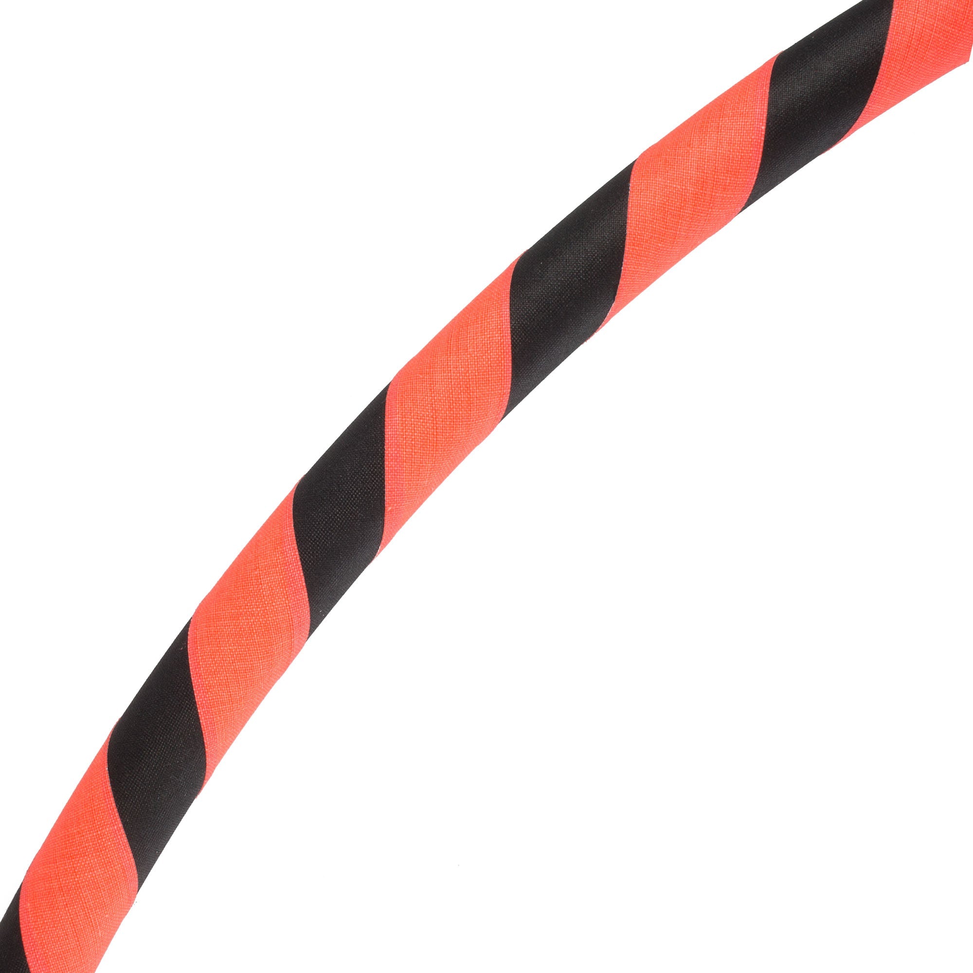 close up orange/black tape