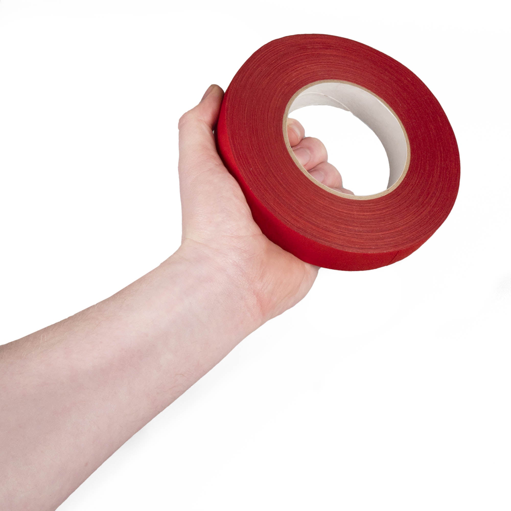 red 2.5cm wide tape