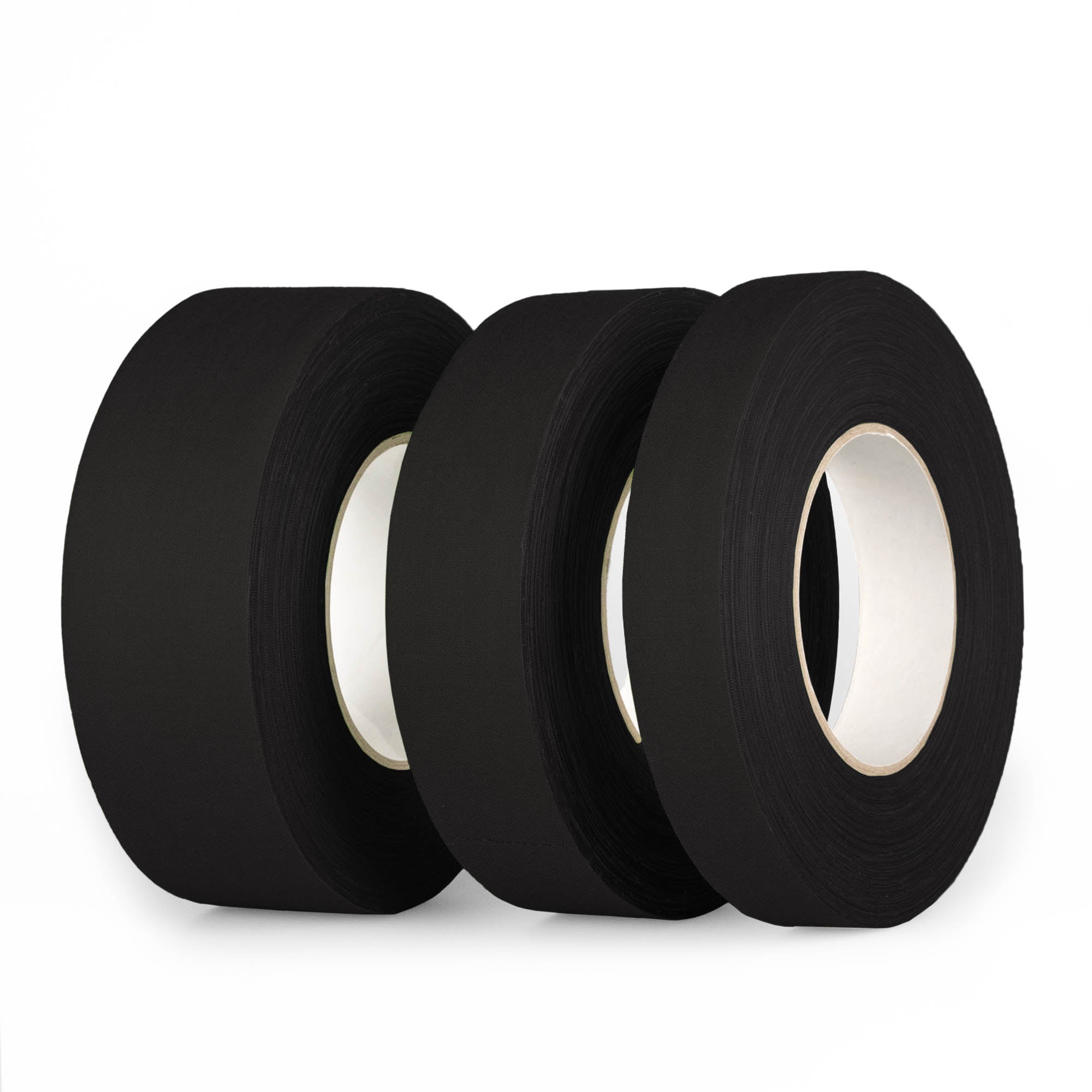 3 sizes of black tape