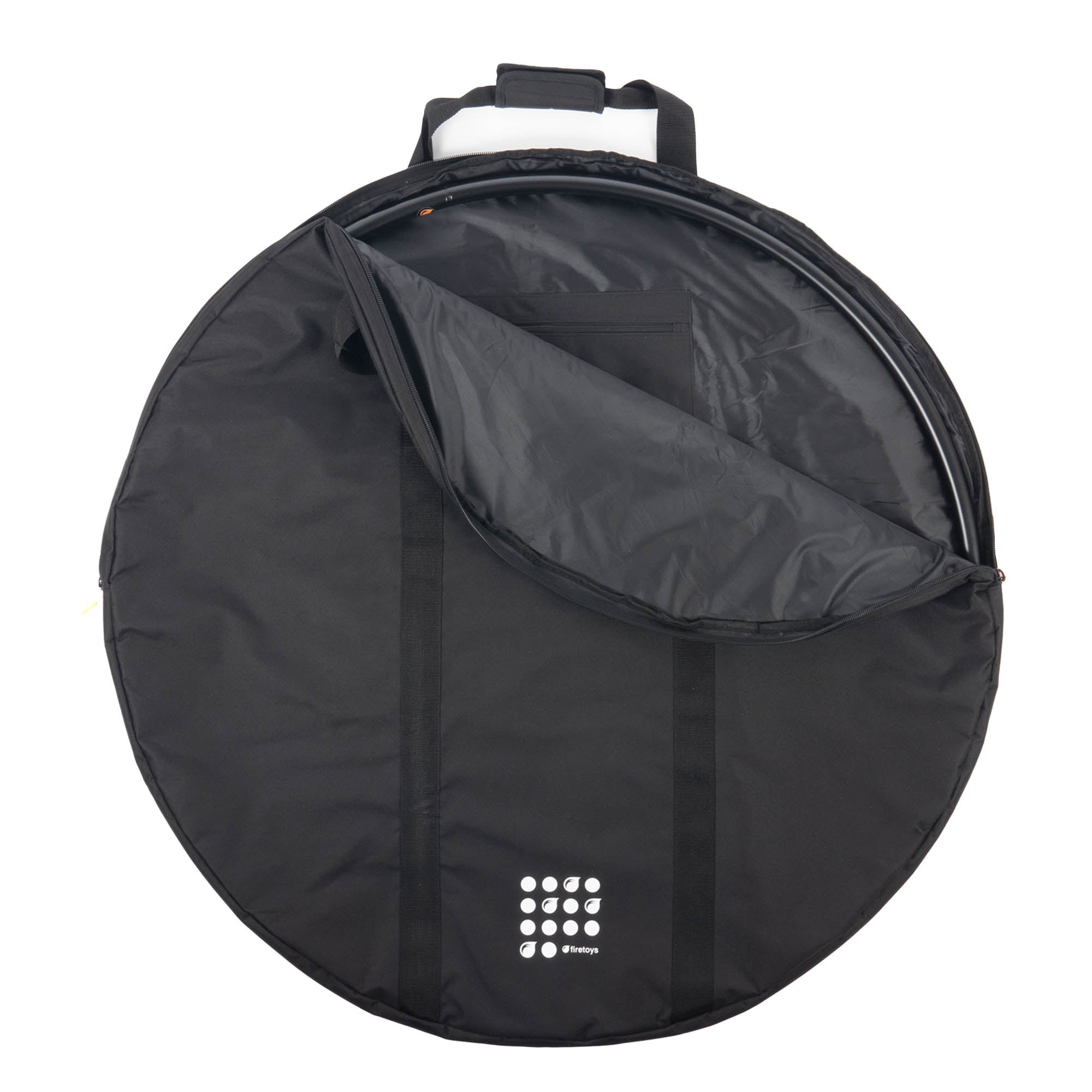 full large bag partly open with hoop