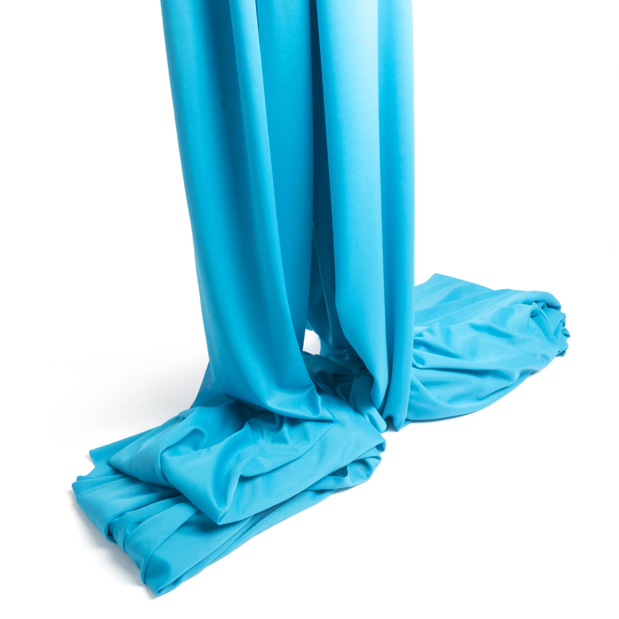 Firetoys youth aerial silk true turquoise folded ends