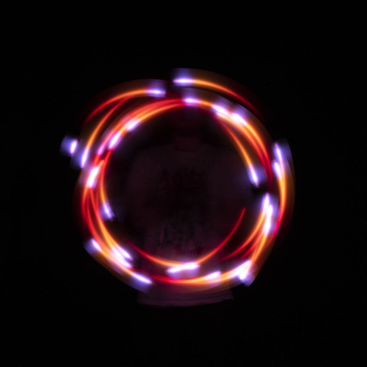 Flowtoys Composite LED Glow Flower Stick V2 light trail