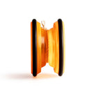 Henry's lizard yo-yo in orange side on