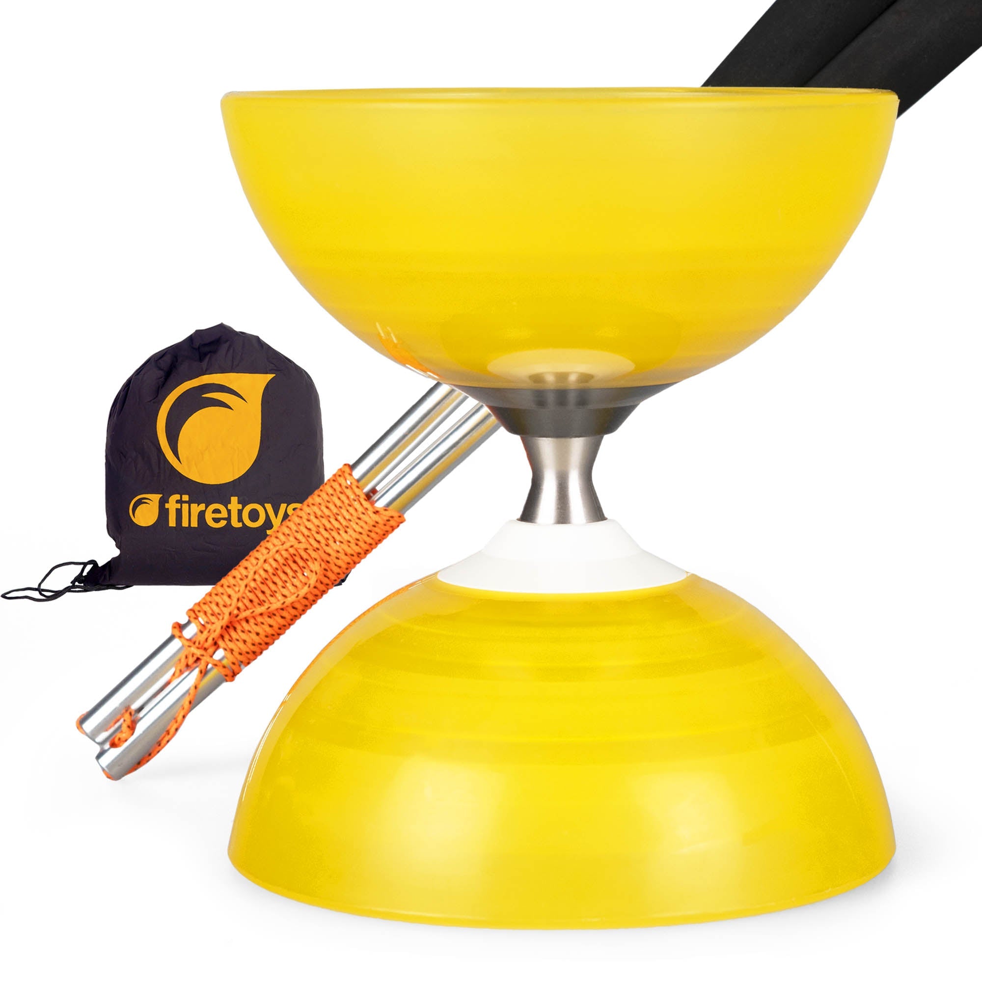 Diabolosページ Henry's Beach Diabolo with Aluminum Handsticks and Bag – Firetoys US