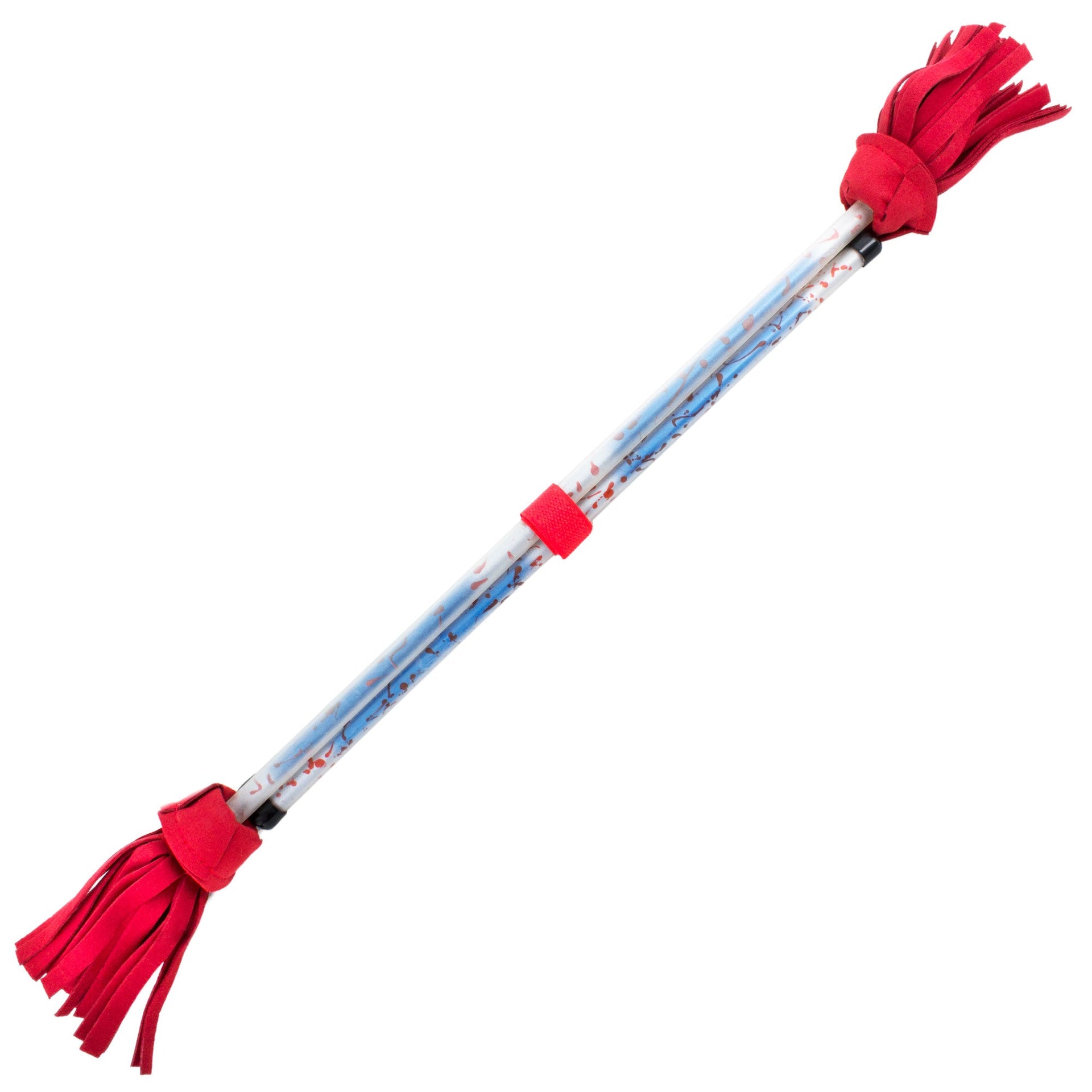 Juggle Dream Neo Flowerstick set incl. handstokken. Glasstok, Silicone Grip, suède franjes. Jonglier Flower Stick (Groen/Geel Juggle Dream Neo Flowerstick set incl. handstokken. Glasstok, Silicone Grip, suède franjes. Jonglier Flower Stick (Groen/Geel