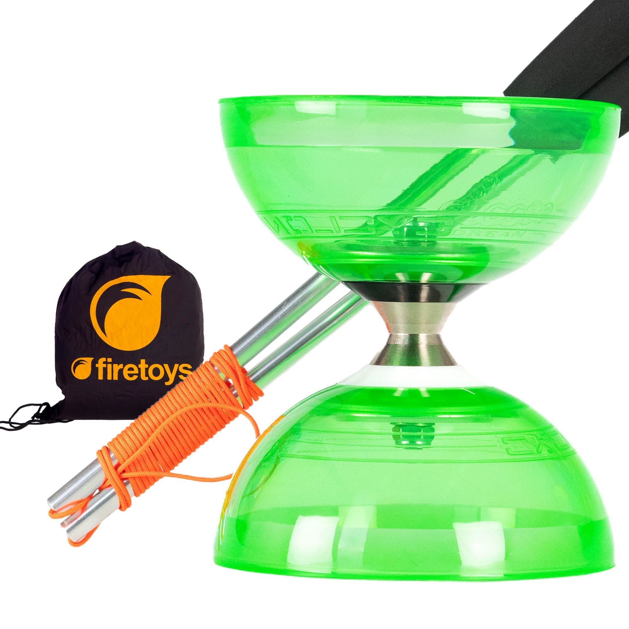 Juggle Dream Cyclone Quartz Triple Bearing Diabolo with Aluminium
