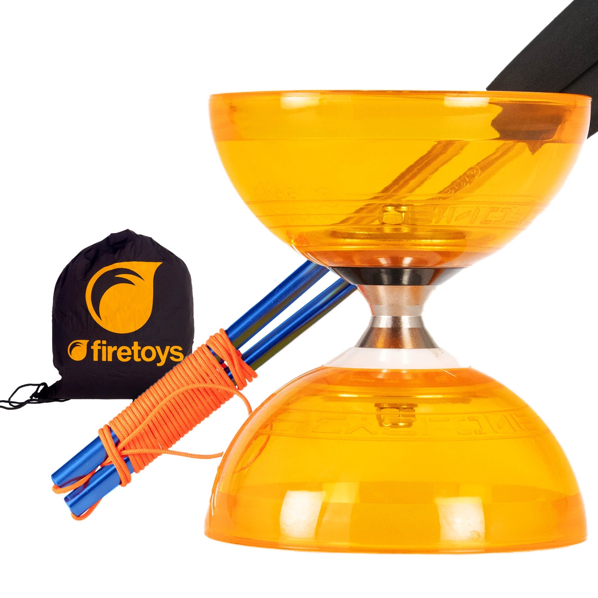 Juggle Dream Cyclone Quartz Triple Bearing Diabolo with Aluminium