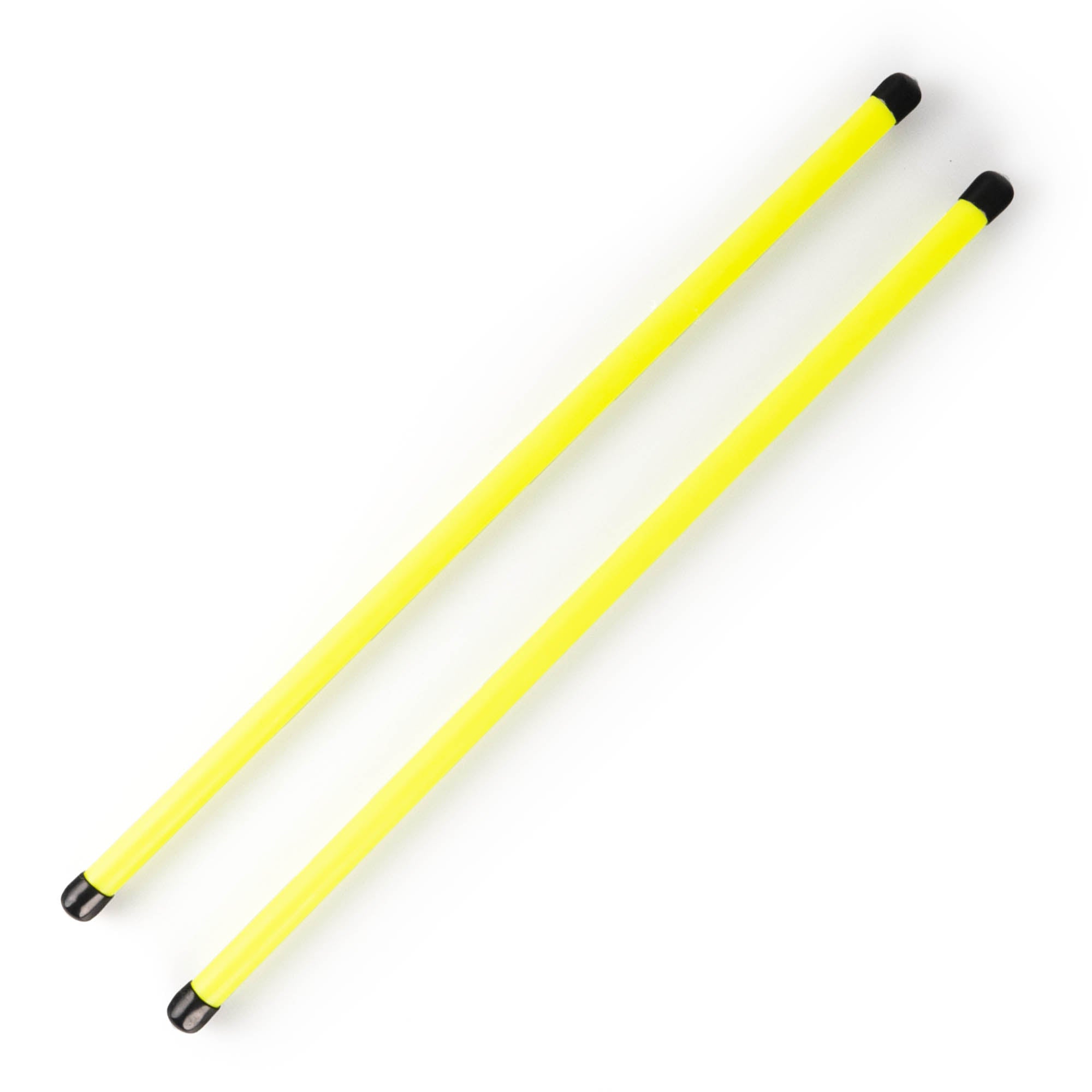 pair of UV yellow handsticks