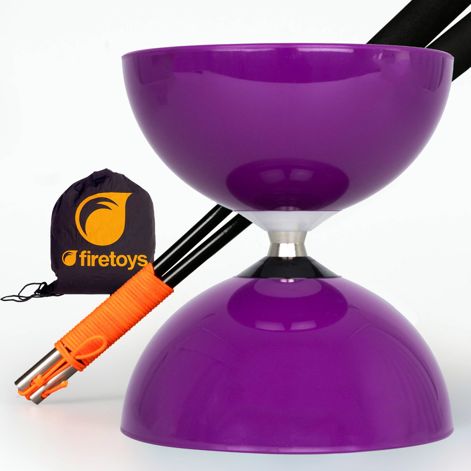 Big Top Bearing Diabolo Set with Status Handsticks & Bag – Firetoys US