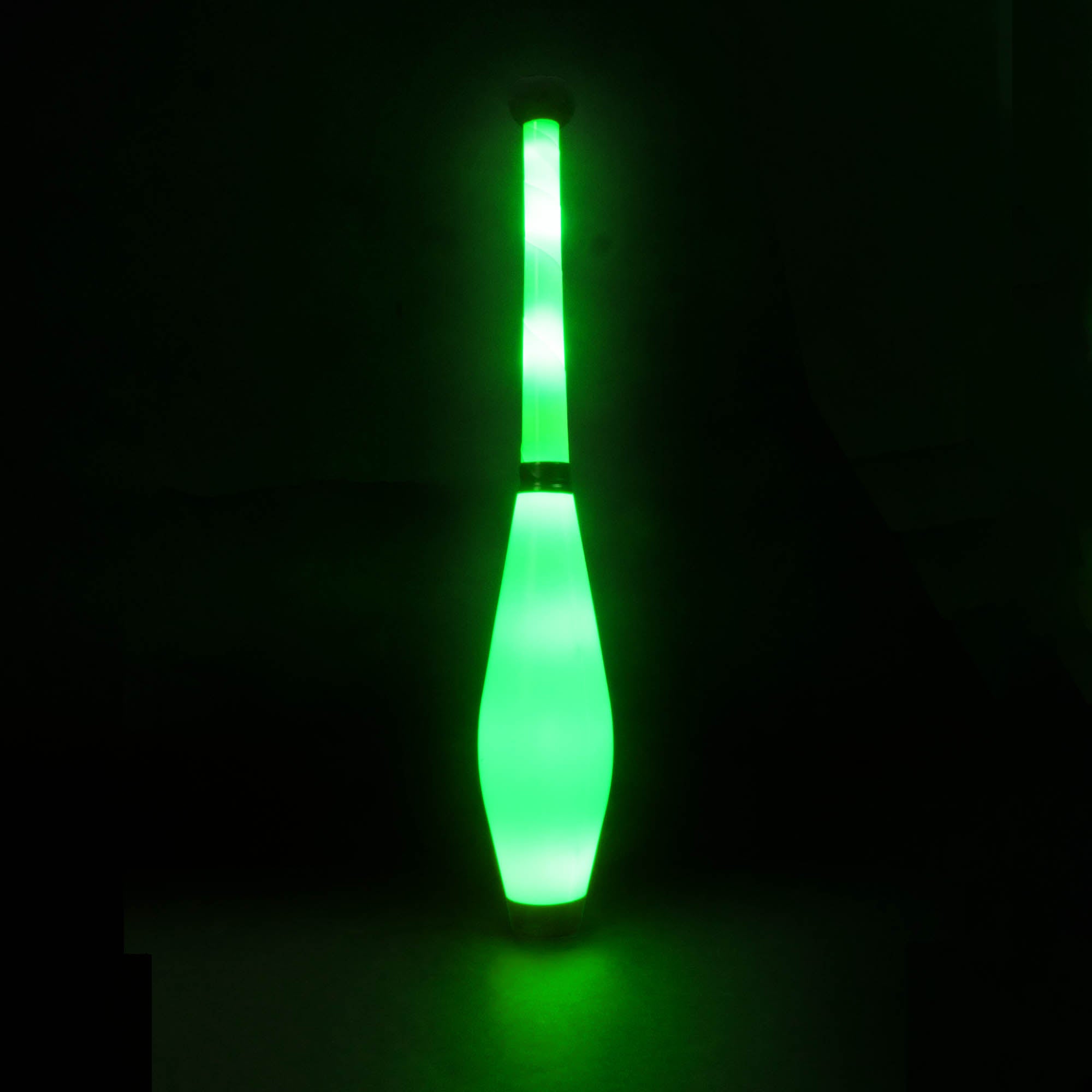 kosmos juggling club glowing green