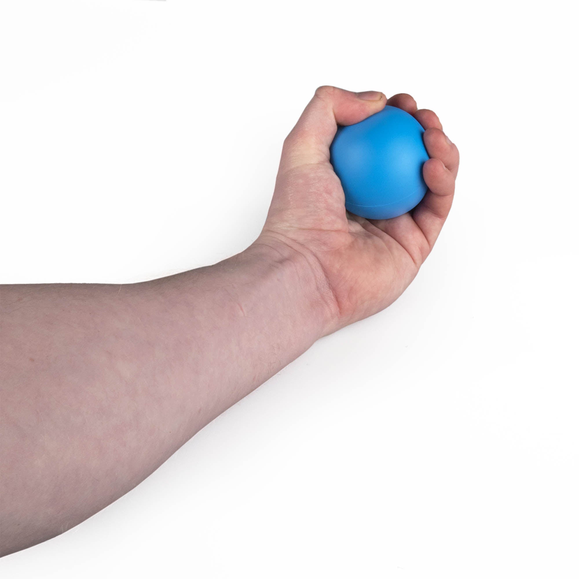 MMX 62mm Juggling ball blue in hand