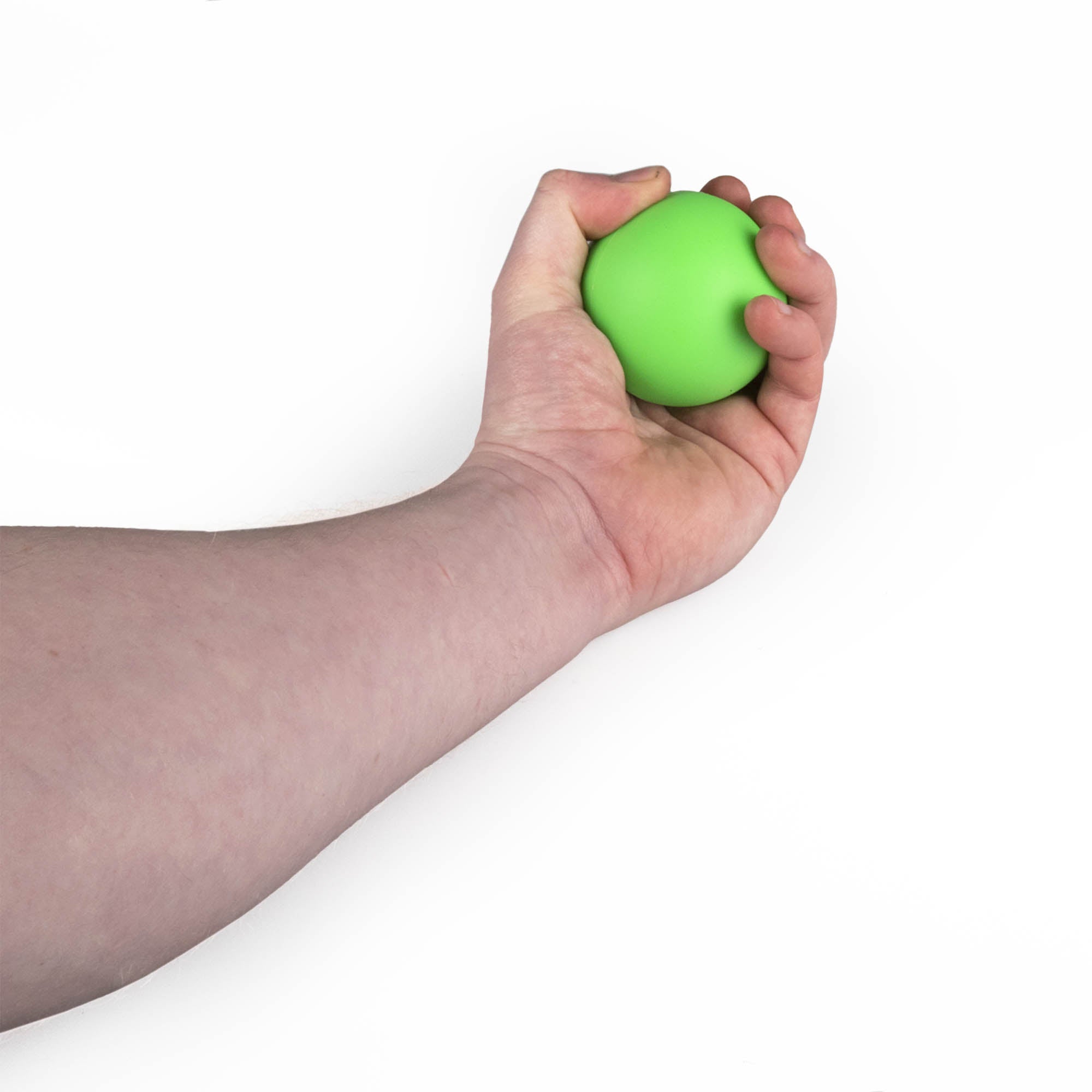 MMX 62mm Juggling ball green in hand