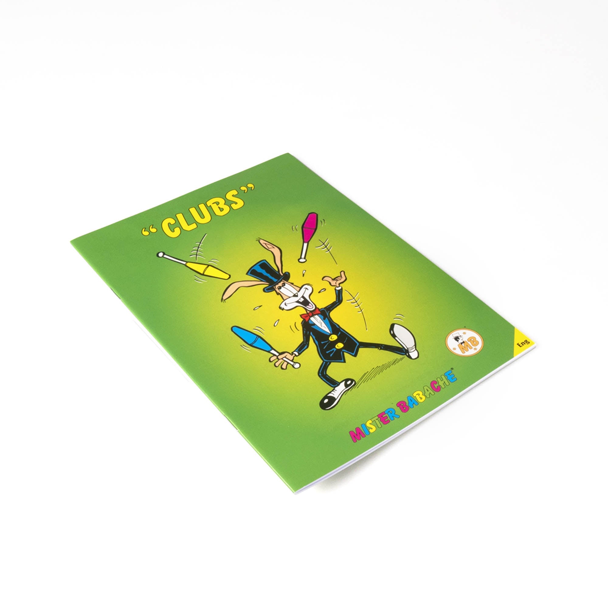 clubs booklet on a table