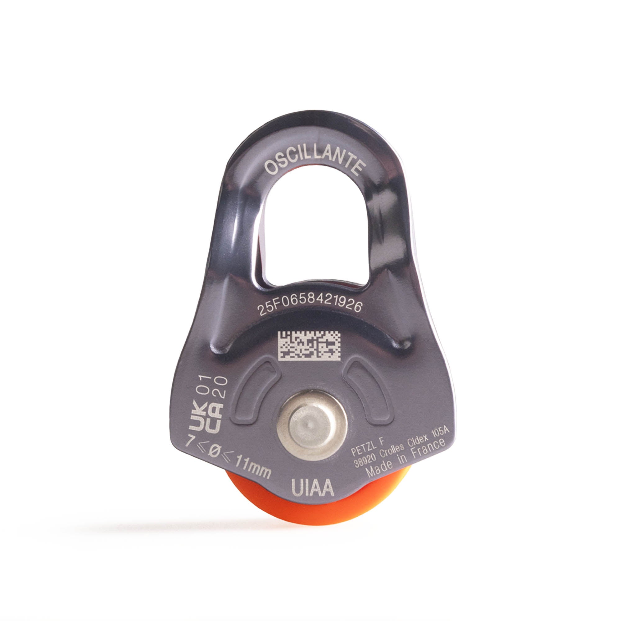 Petzl pulley oscillante straight on