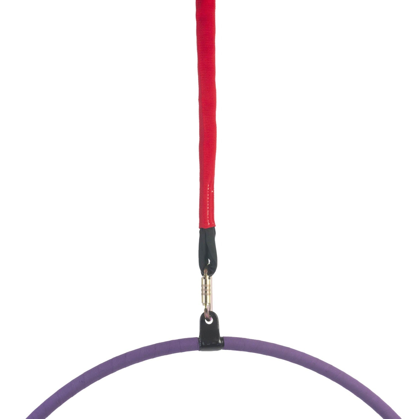 Red Prodigy CottonSafe Rope hanging with hoop