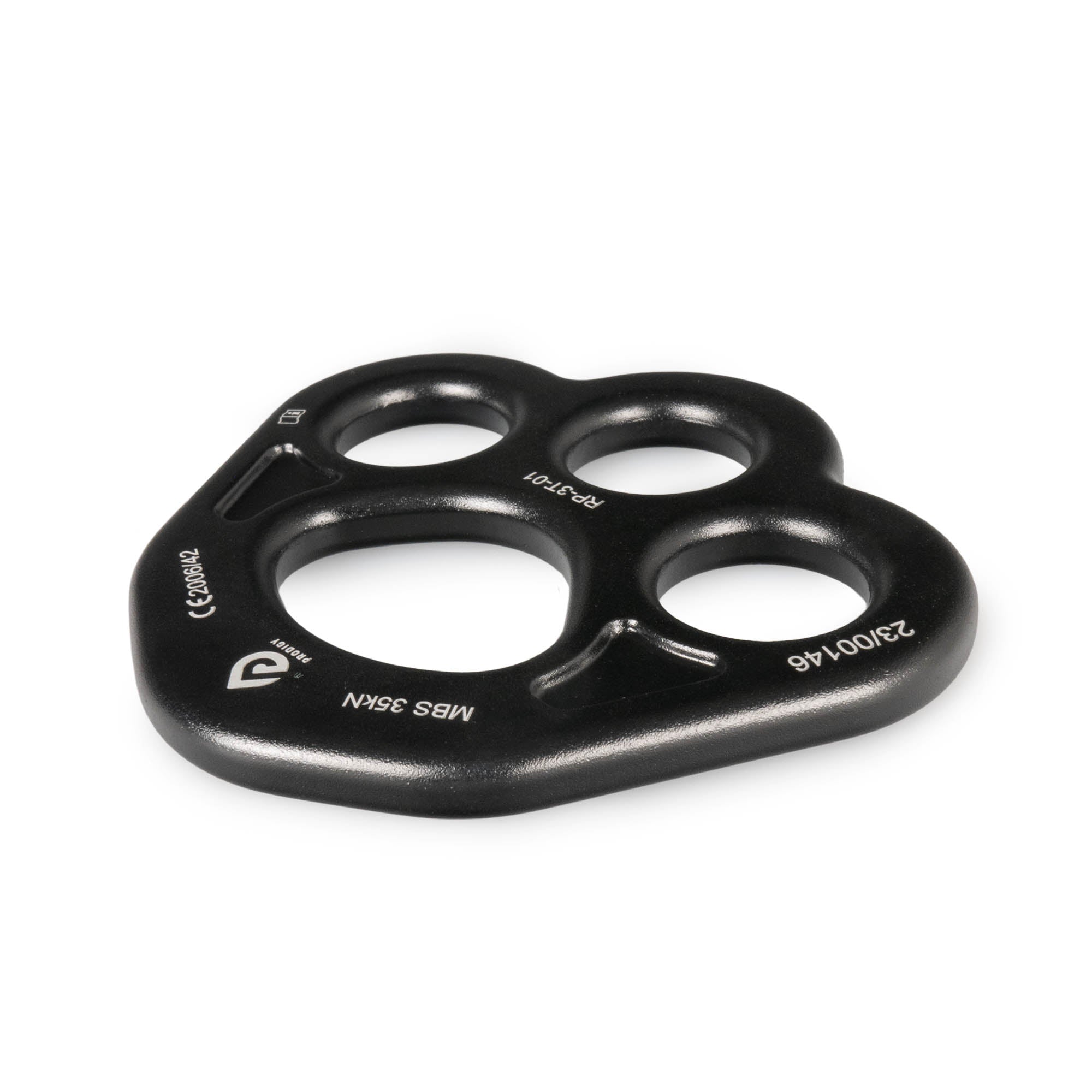 Prodigy 3 toe aerial rigging plate front  from angle