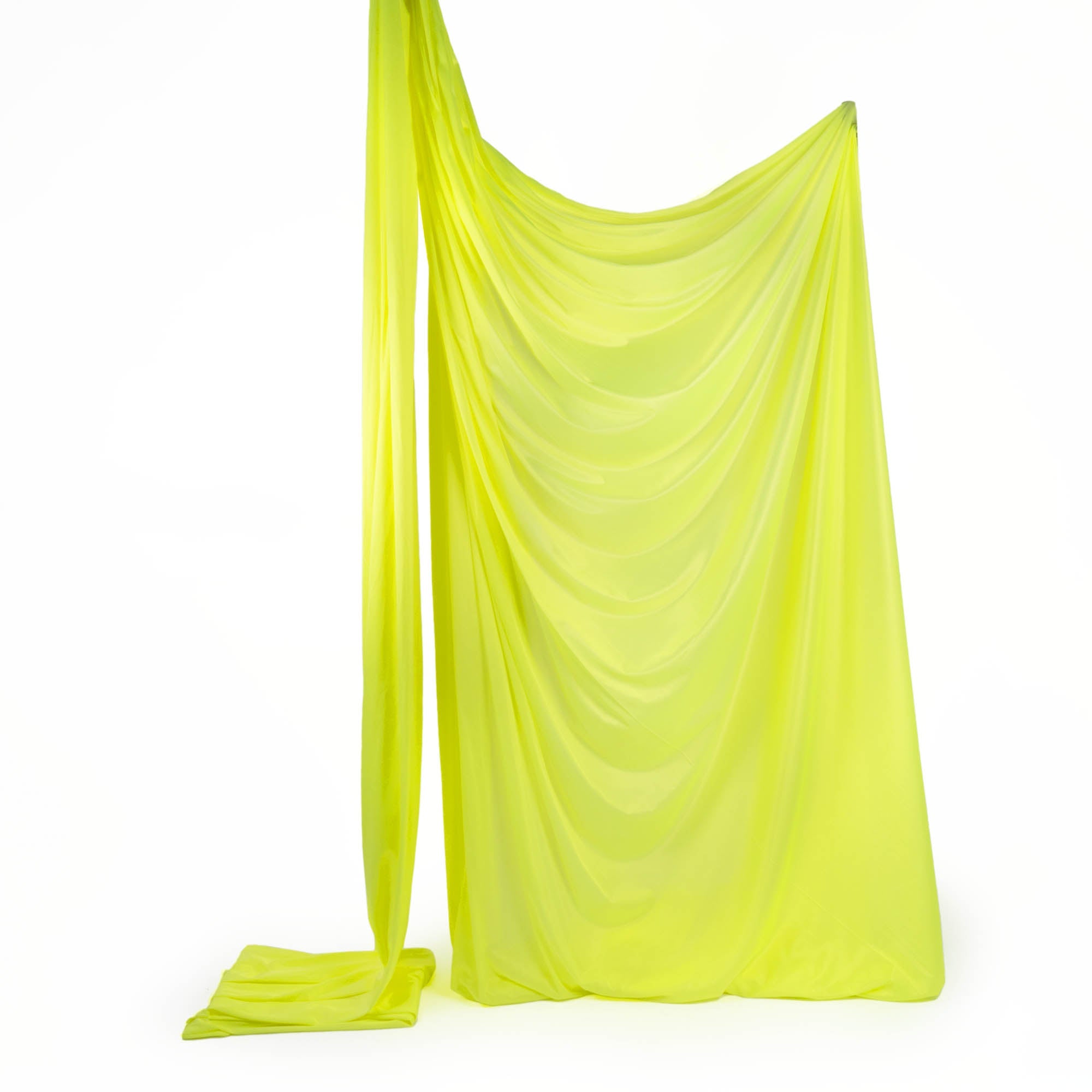 Neon yellow rigged silk
