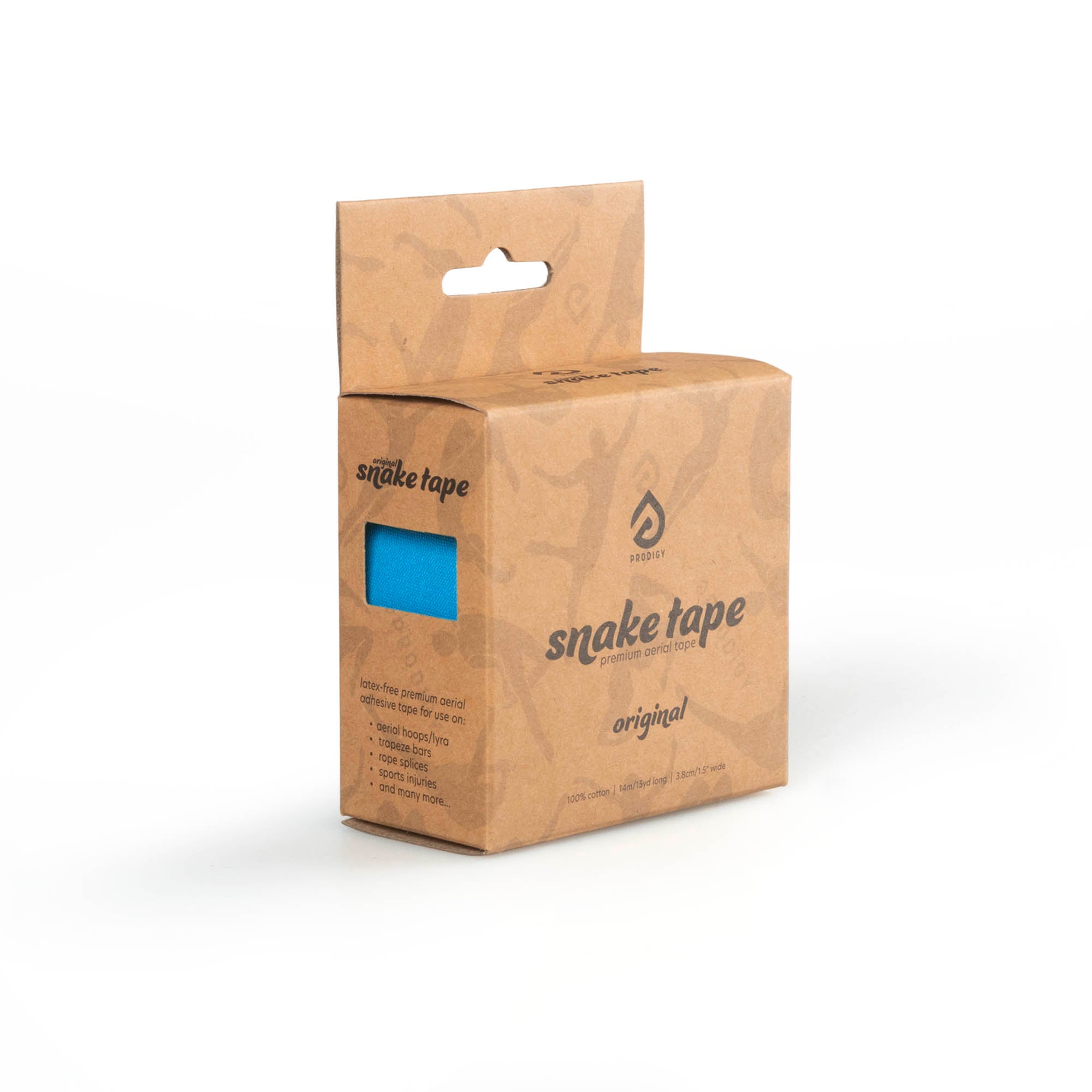 Prodigy snake tape packaged in blue