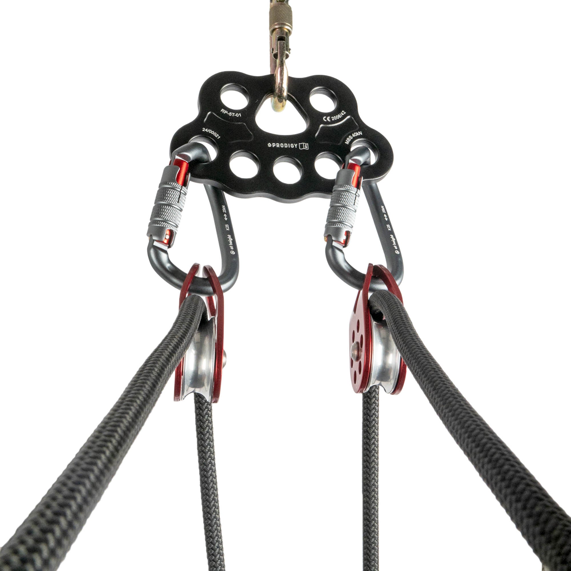 Prodigy TA-5- Triple action - Twisted Aluminum Carabiner – Firetoys US